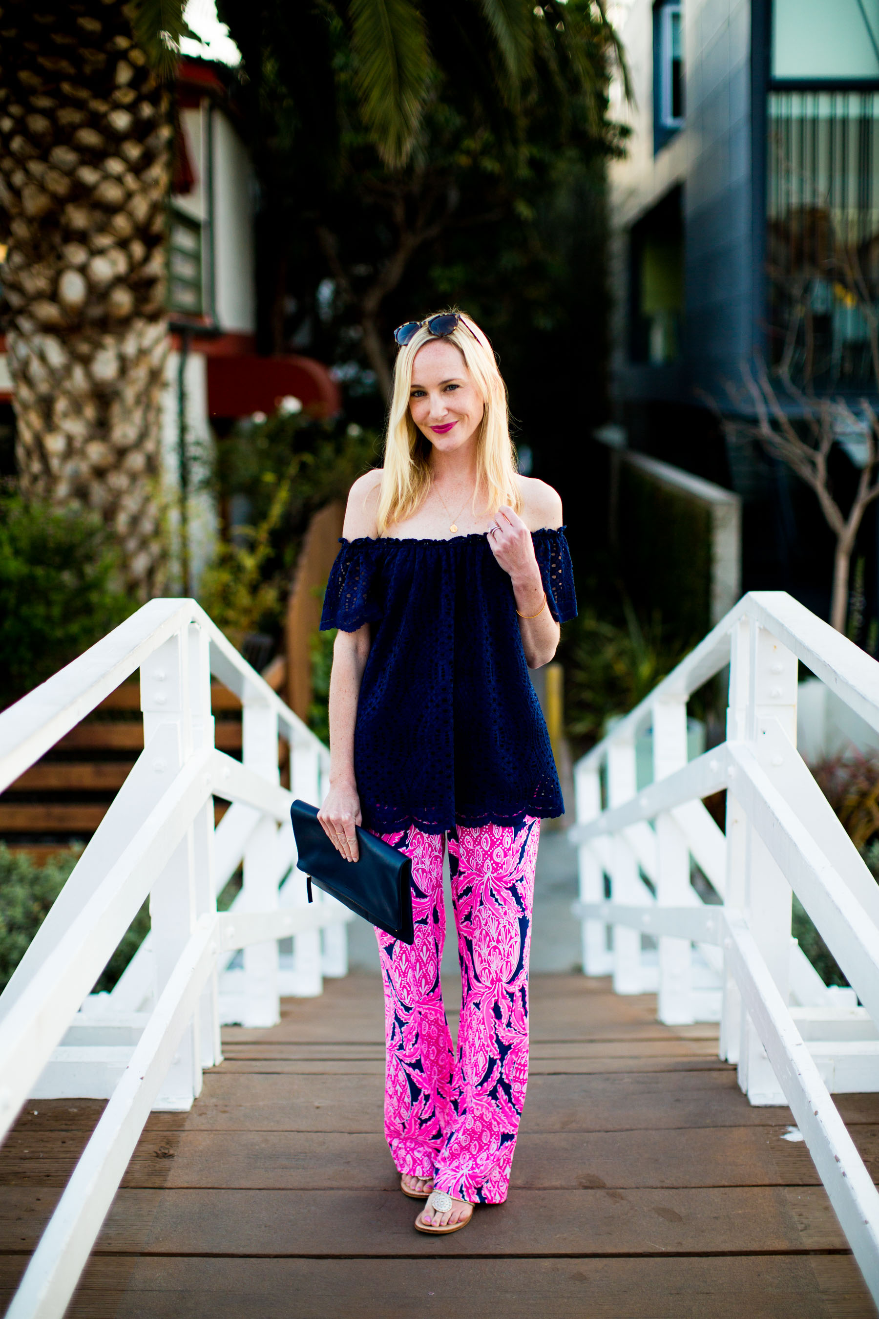 Venice Nights & Lilly Pulitzer Pants | Kelly in the City