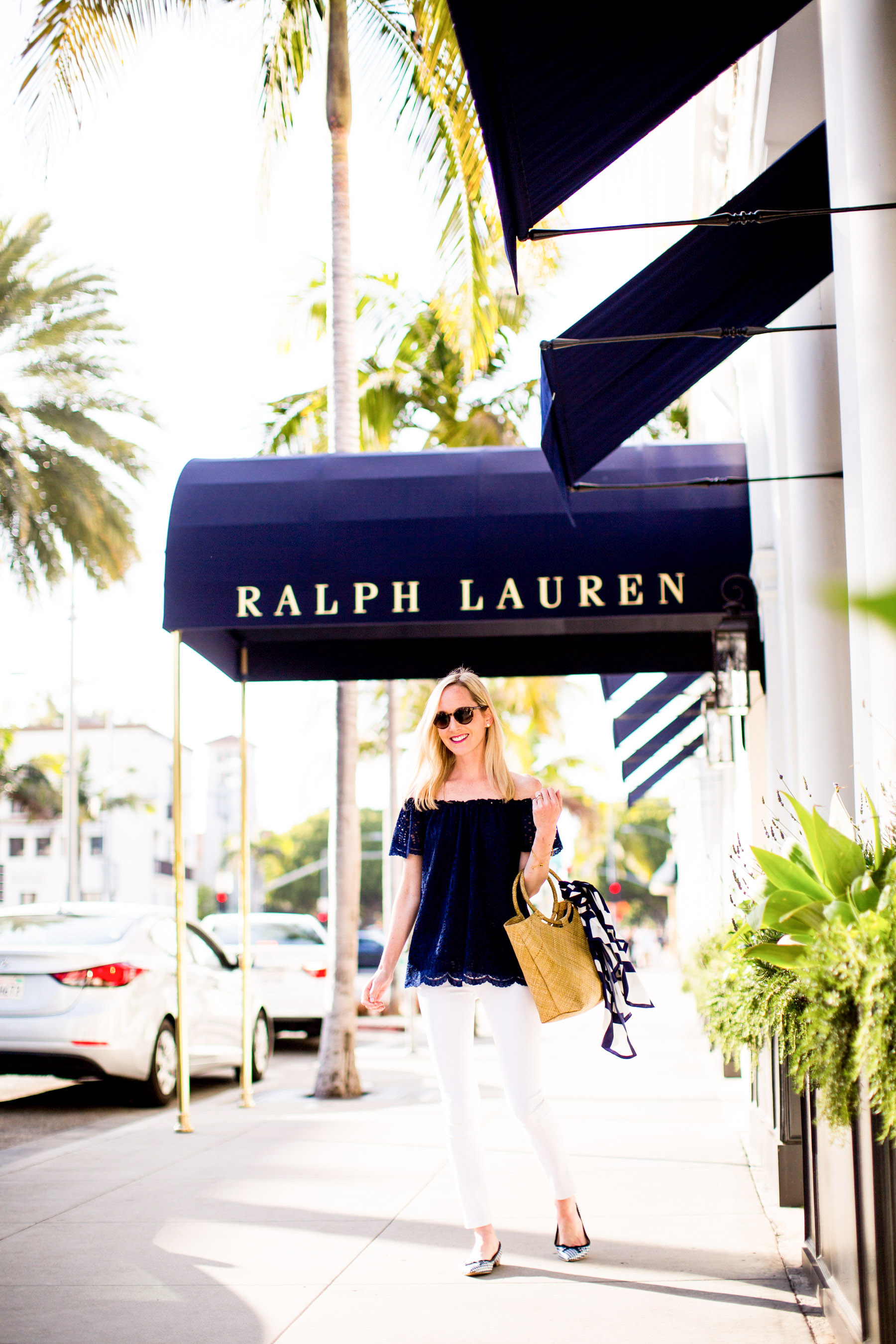 Rodeo Drive, Beverly Hills, California Tote Bag