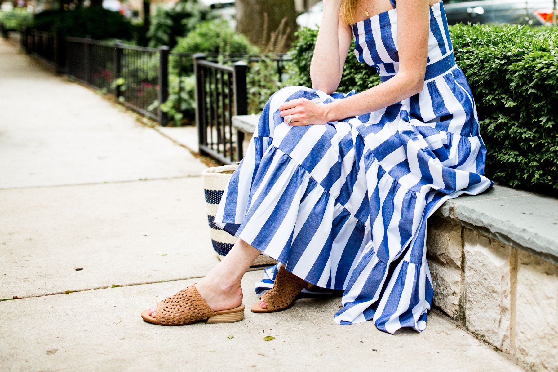 Wearing it Multiple Ways: Tiered Dress — Backseat Styling