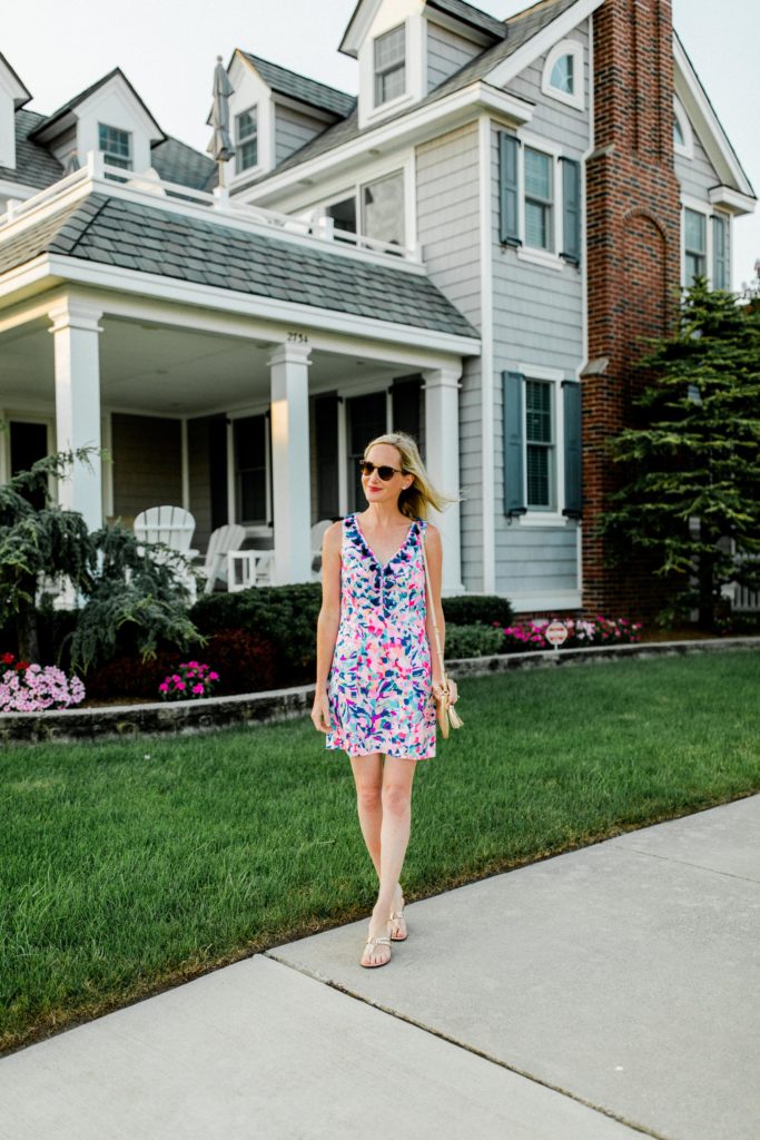 Lilly Pulitzer Cabrey Shift Dress & Exciting News | Kelly in the City