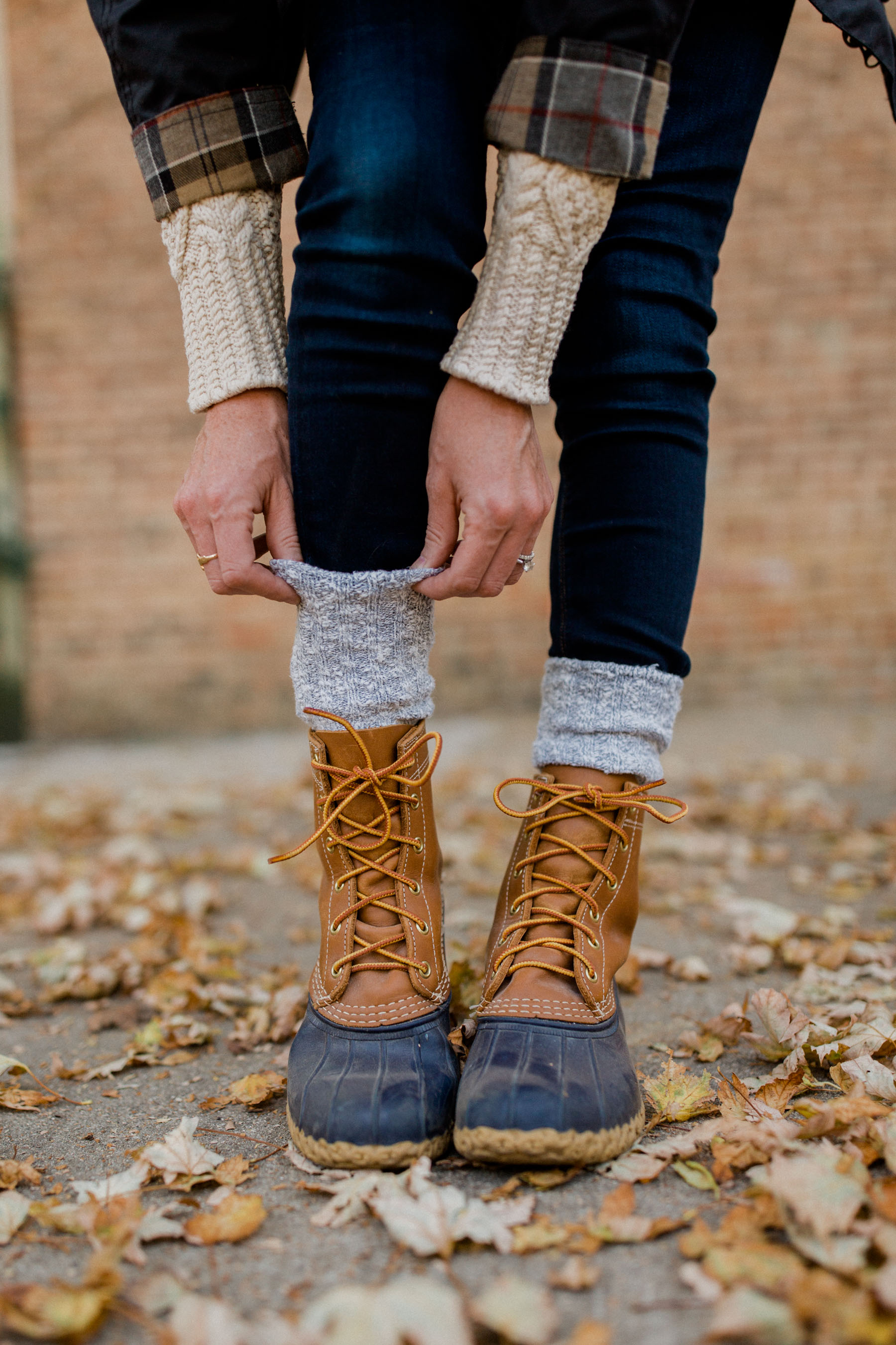 shearling lined bean boots