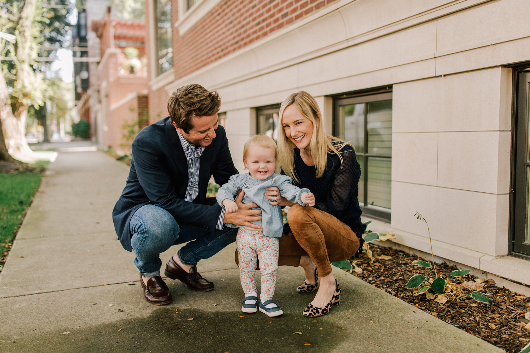 preppy suede leggings and big family news