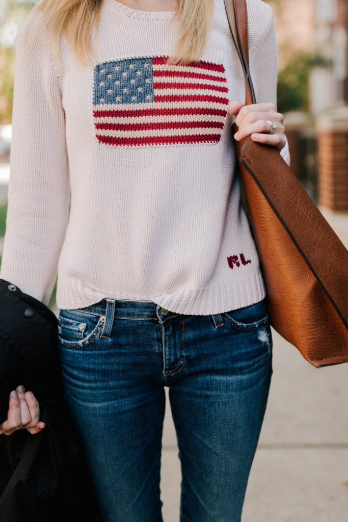 polo ralph lauren sweater american flag