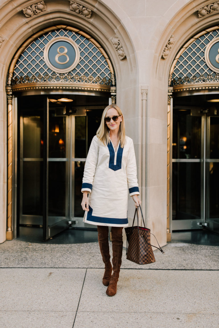 Chicago Athletic Club Plus Sail To Sable Dress - Kelly in the City