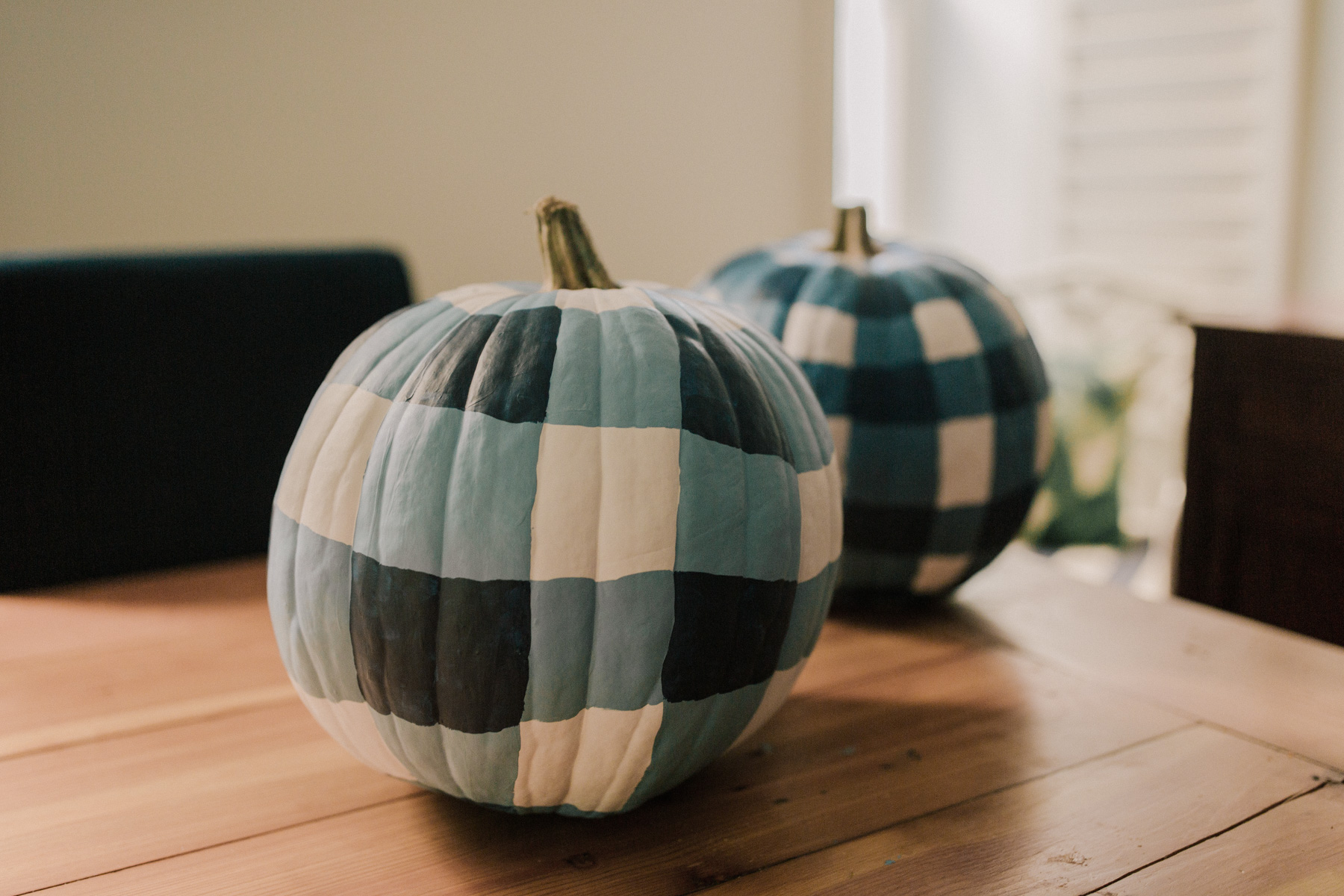 DIY Gingham Pumpkins Tutorial - Step 5