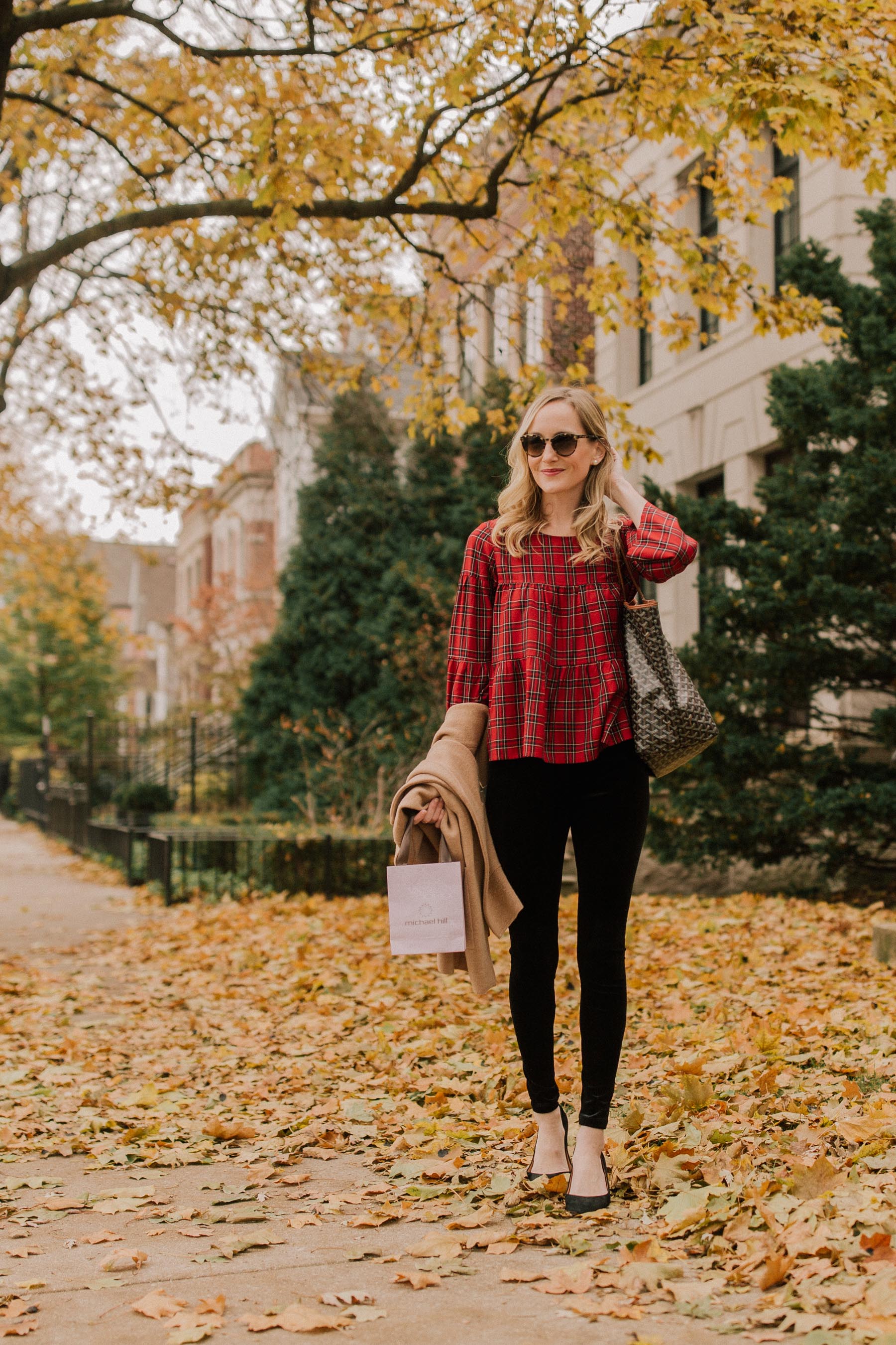 OOTD - Velvet Leggings 