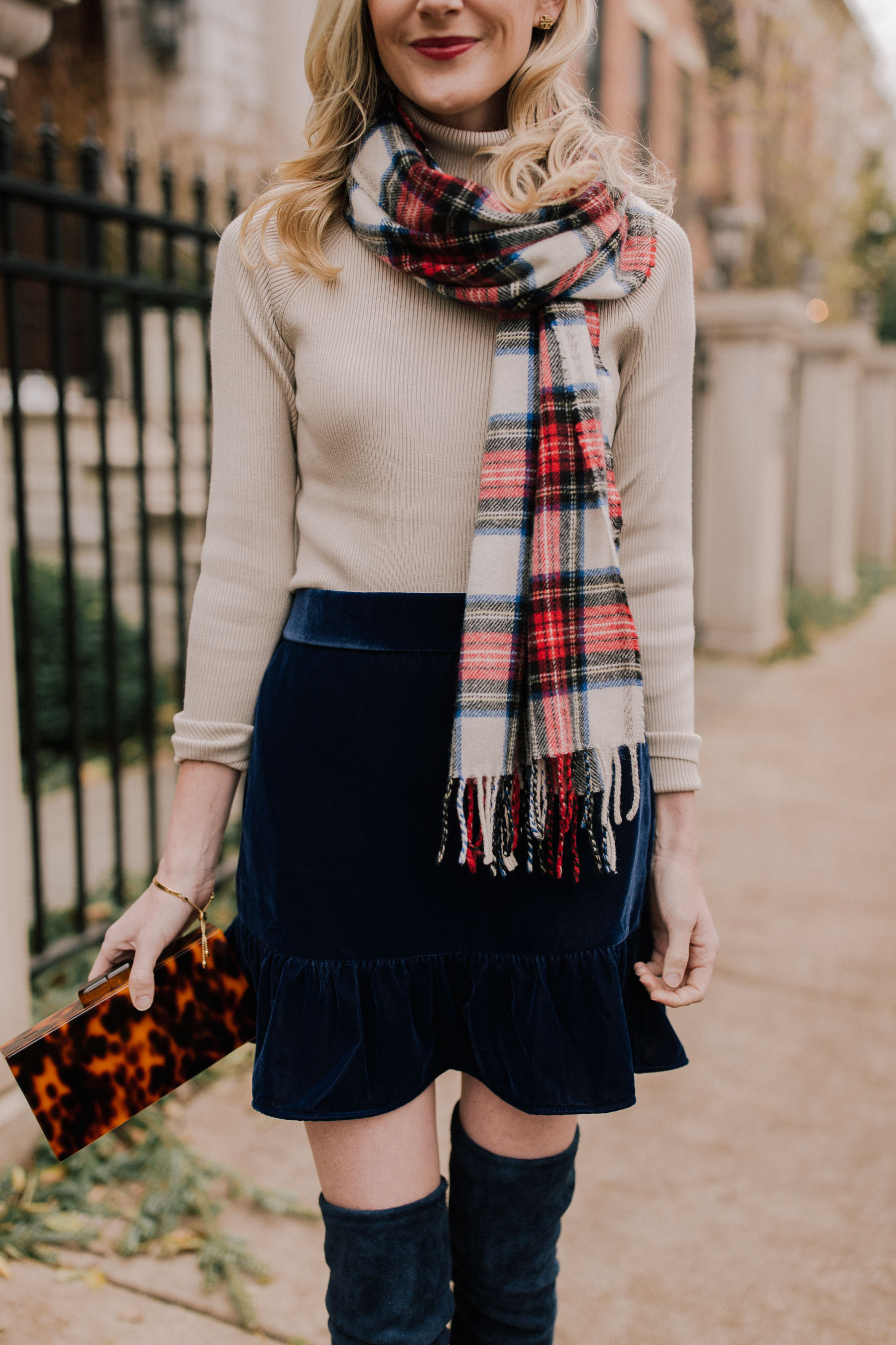 10+ Velvet Skirts for the Holidays