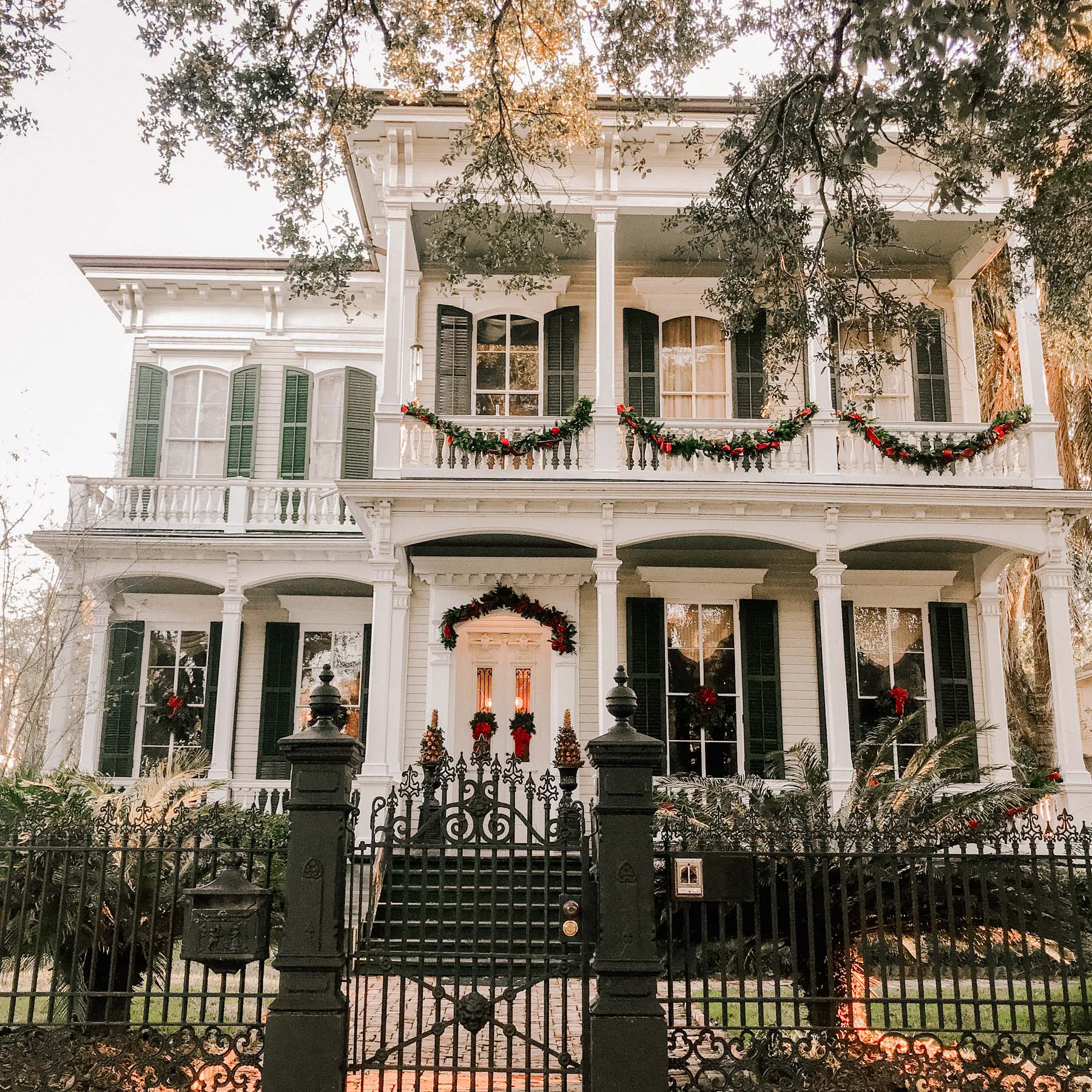 christmas home tour new orleans