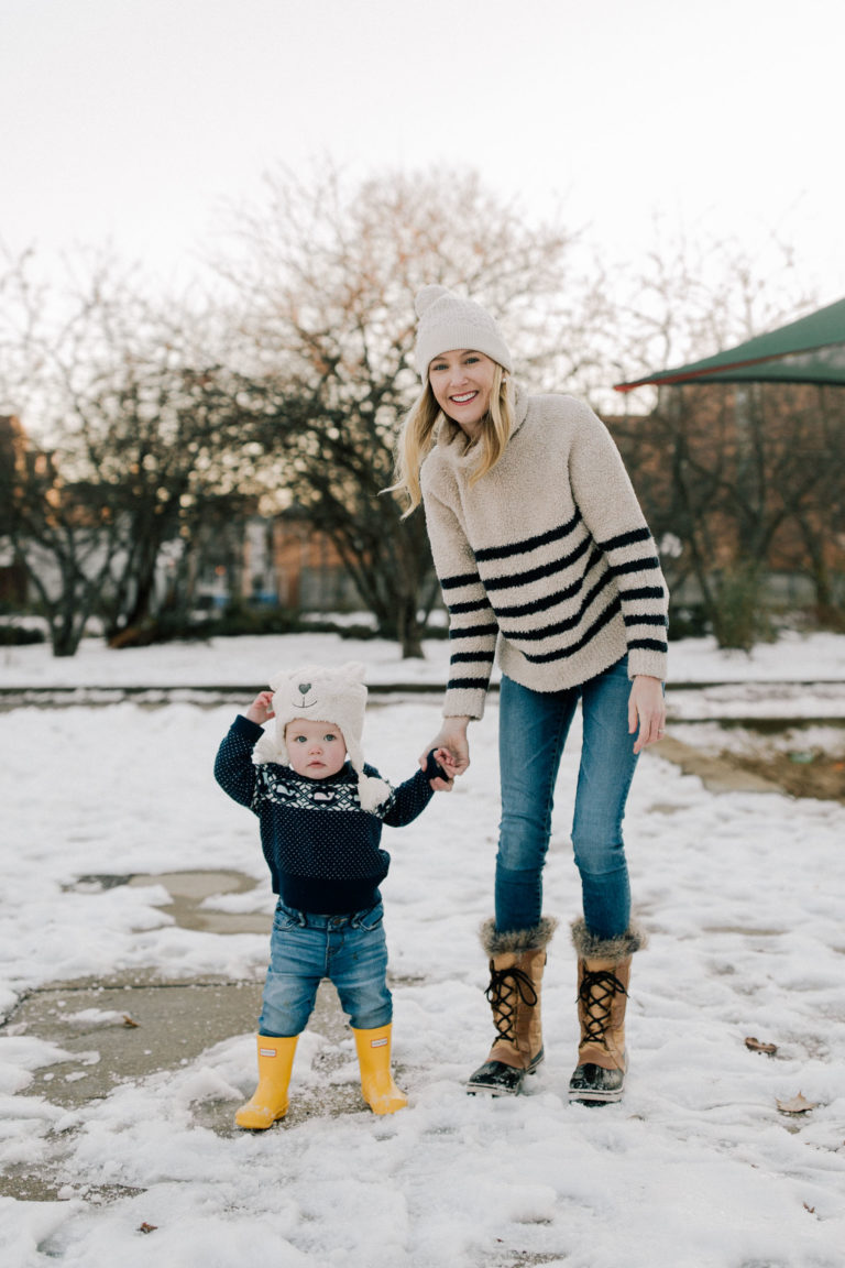 60-Degree Snow Day Plus A Madewell Mariner Sweater