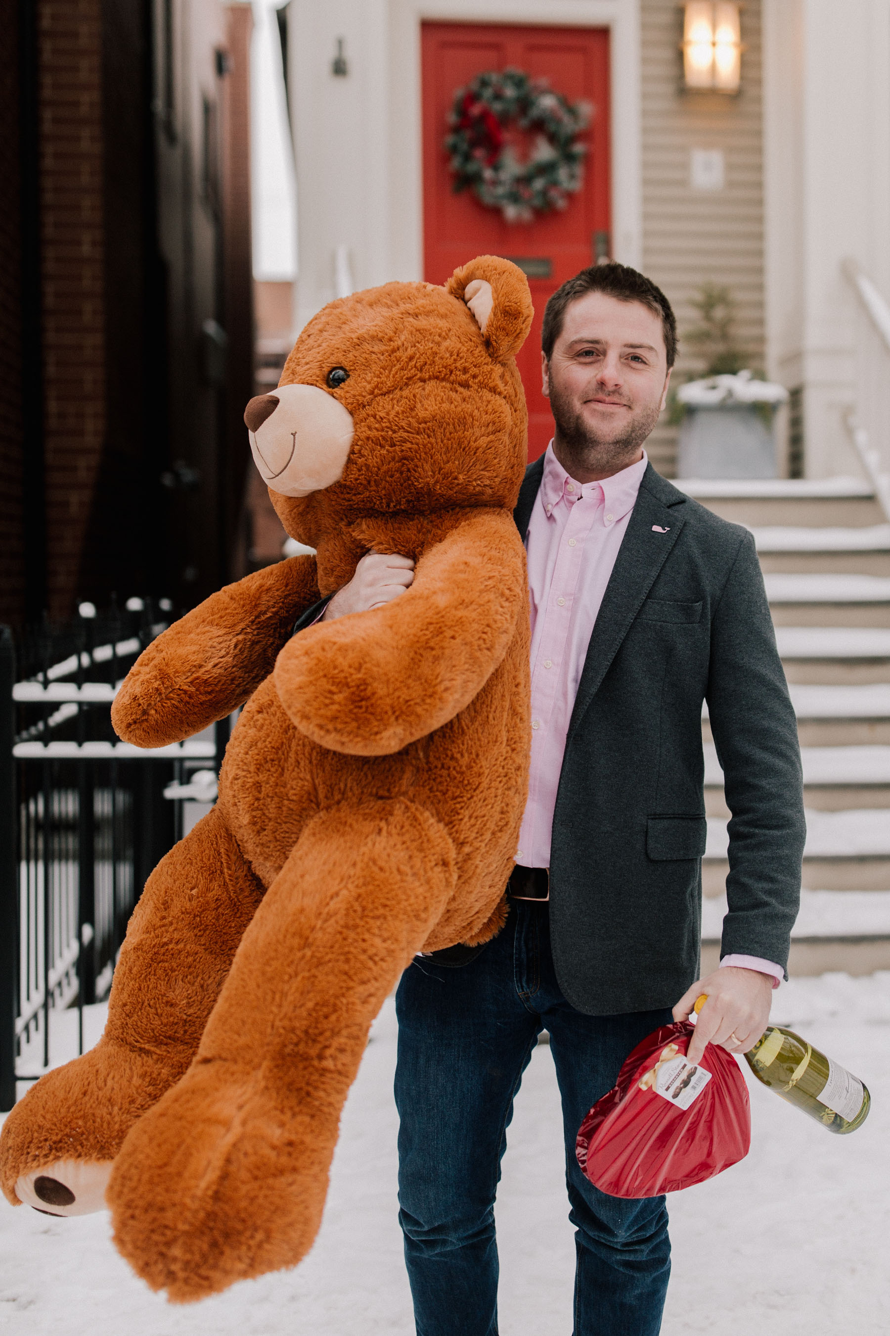 big teddy bear for boyfriend