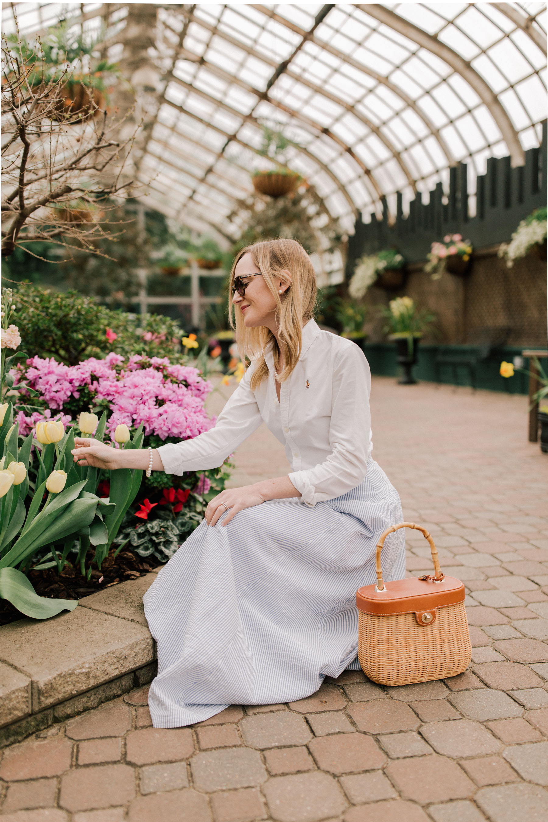 Pearls & Stripes: the Statement Outfit