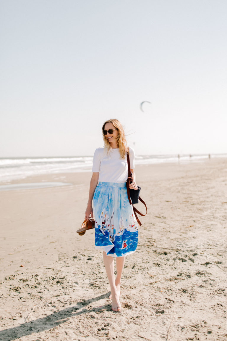 Isle of Palms Charleston+ Regatta Skirt Outfit - Kelly in the City