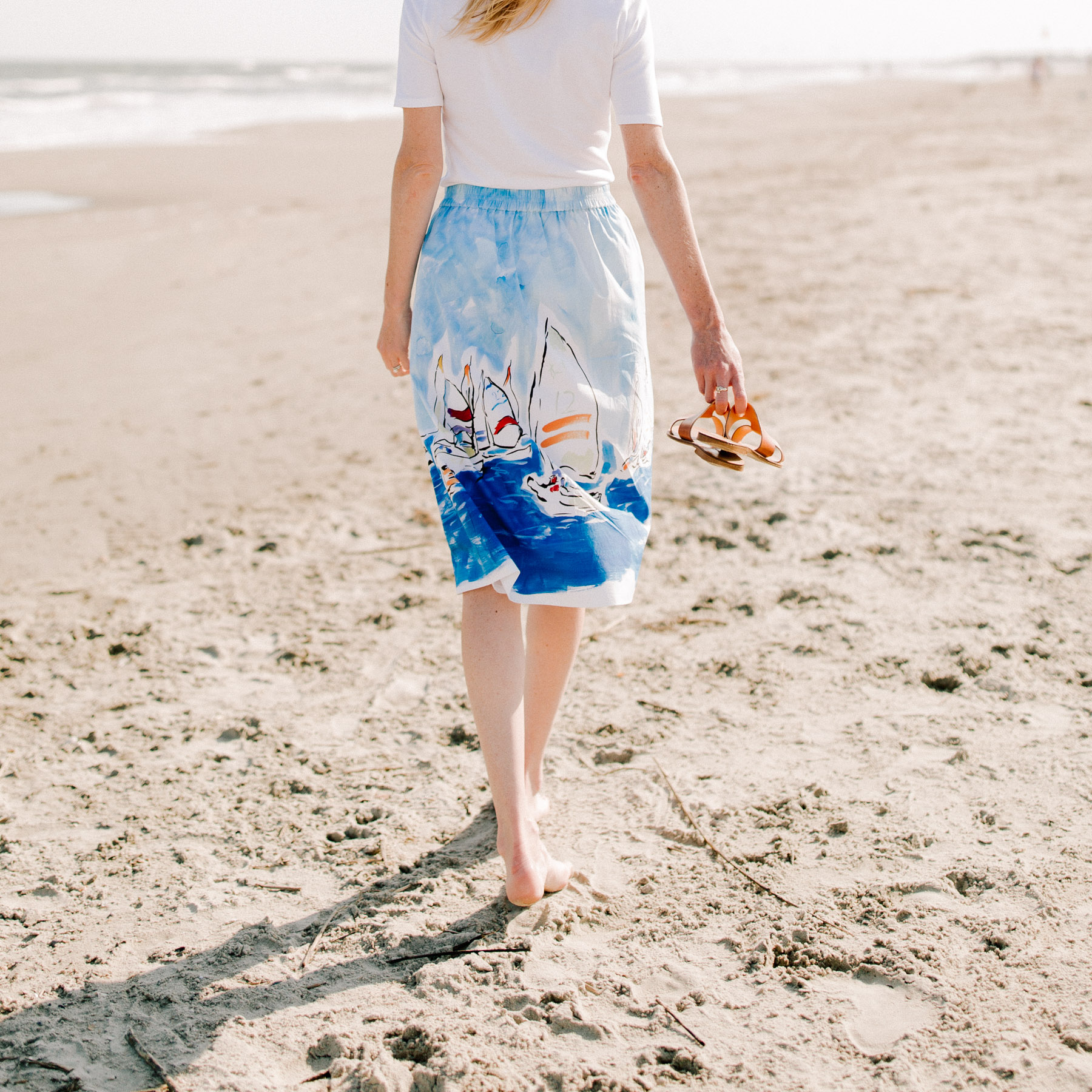 Isle of Palms - Kelly in the City Regatta Skirt