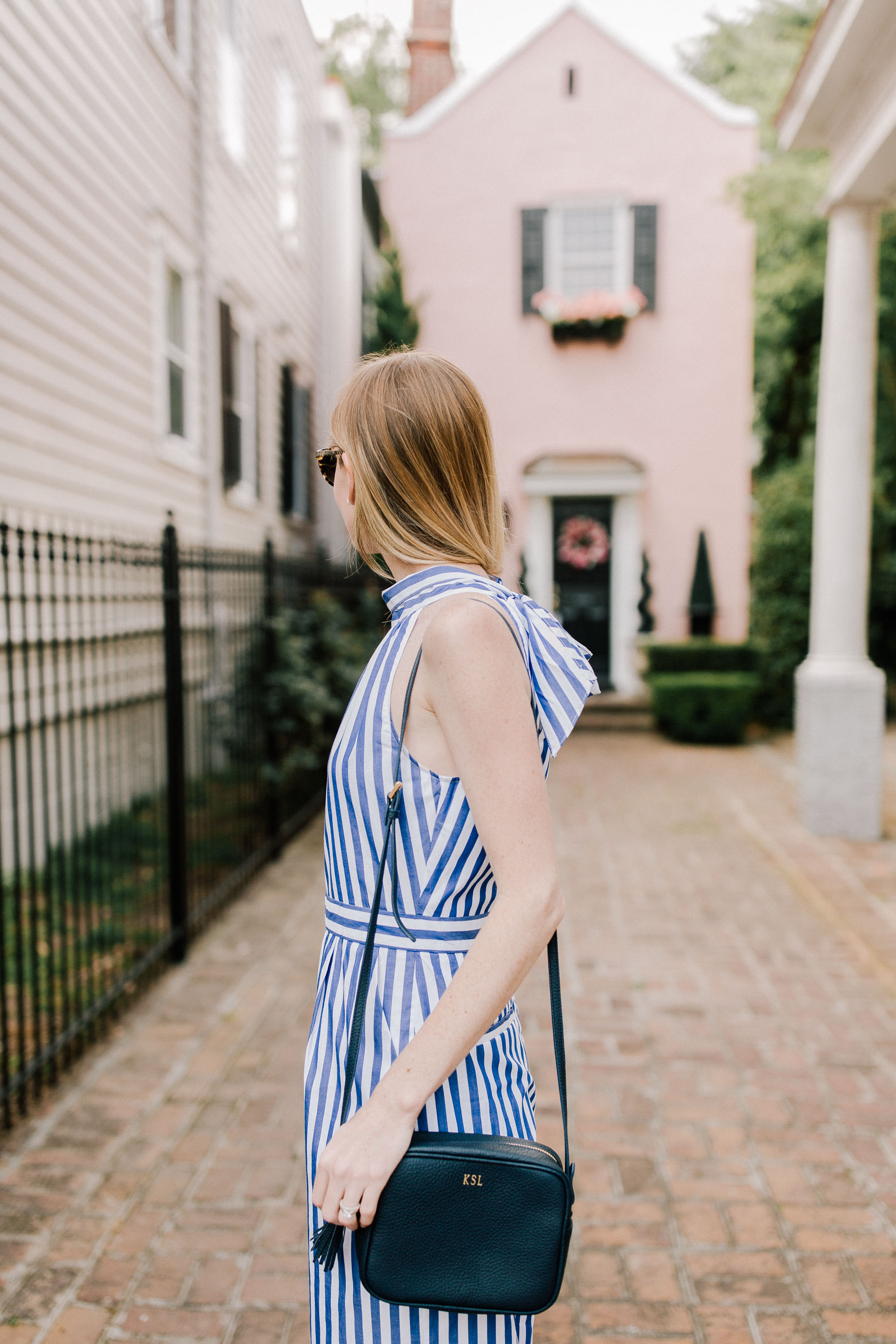 Little Pink Houses: Striped Jumpsuit