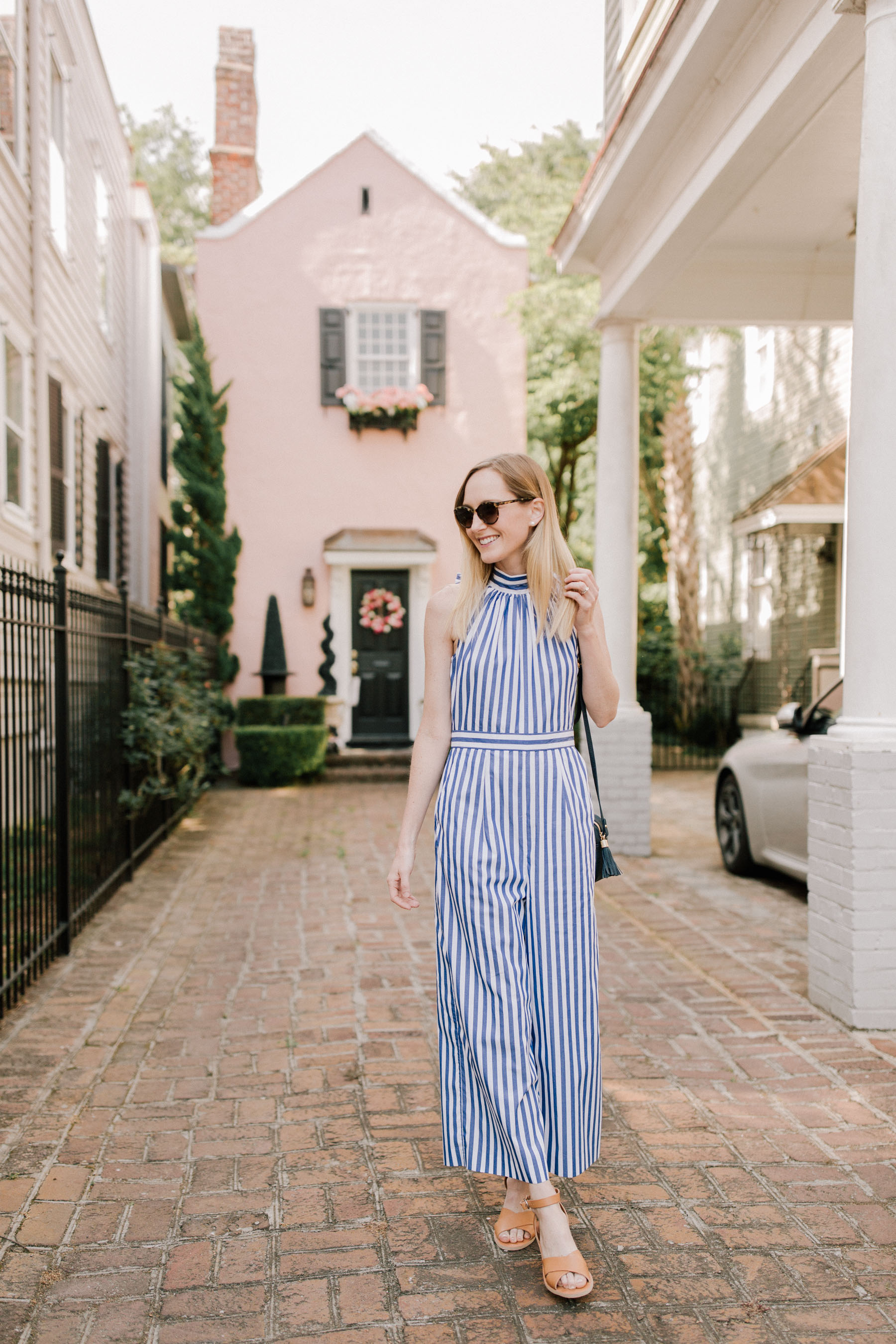 J crew best sale high neck jumpsuit