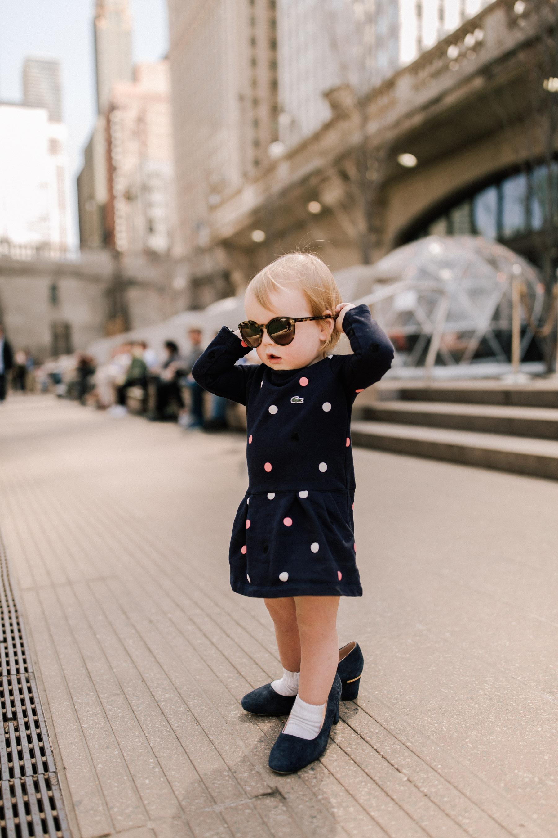 Polka Dot Dress for Toddler