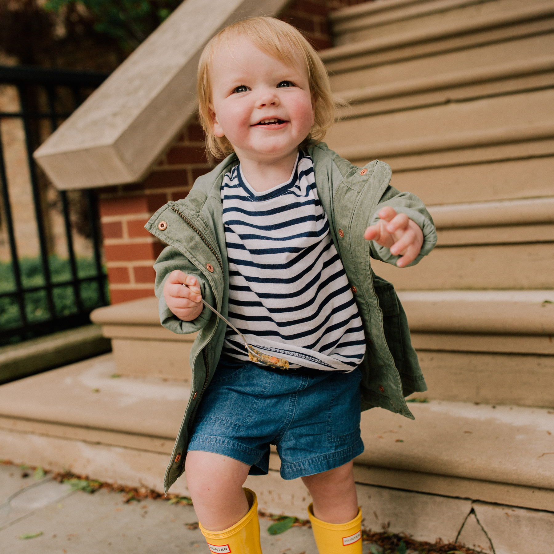 Emma's Hunter Boots Toddler - Kelly in the City