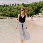 Kelly at a Private Bermudian Beach | Kelly in the City