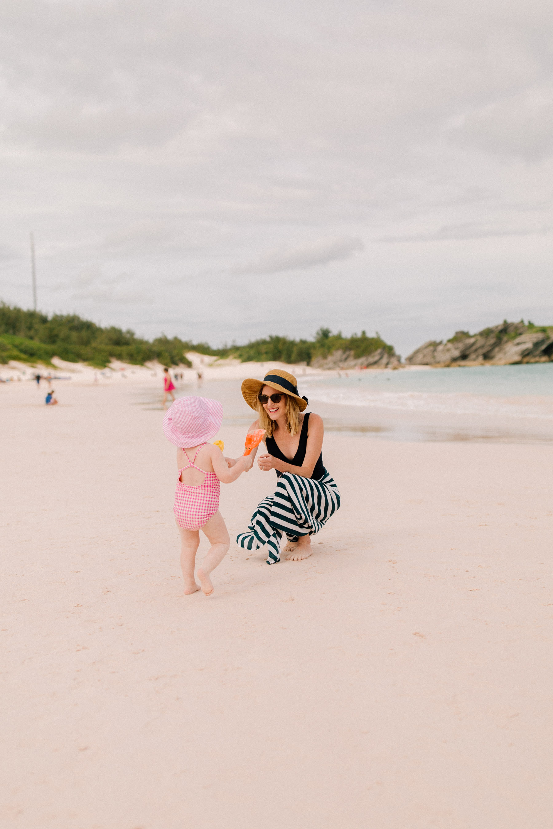 Girls' one-piece swimsuit in gingham J.Crew - Baby Emma