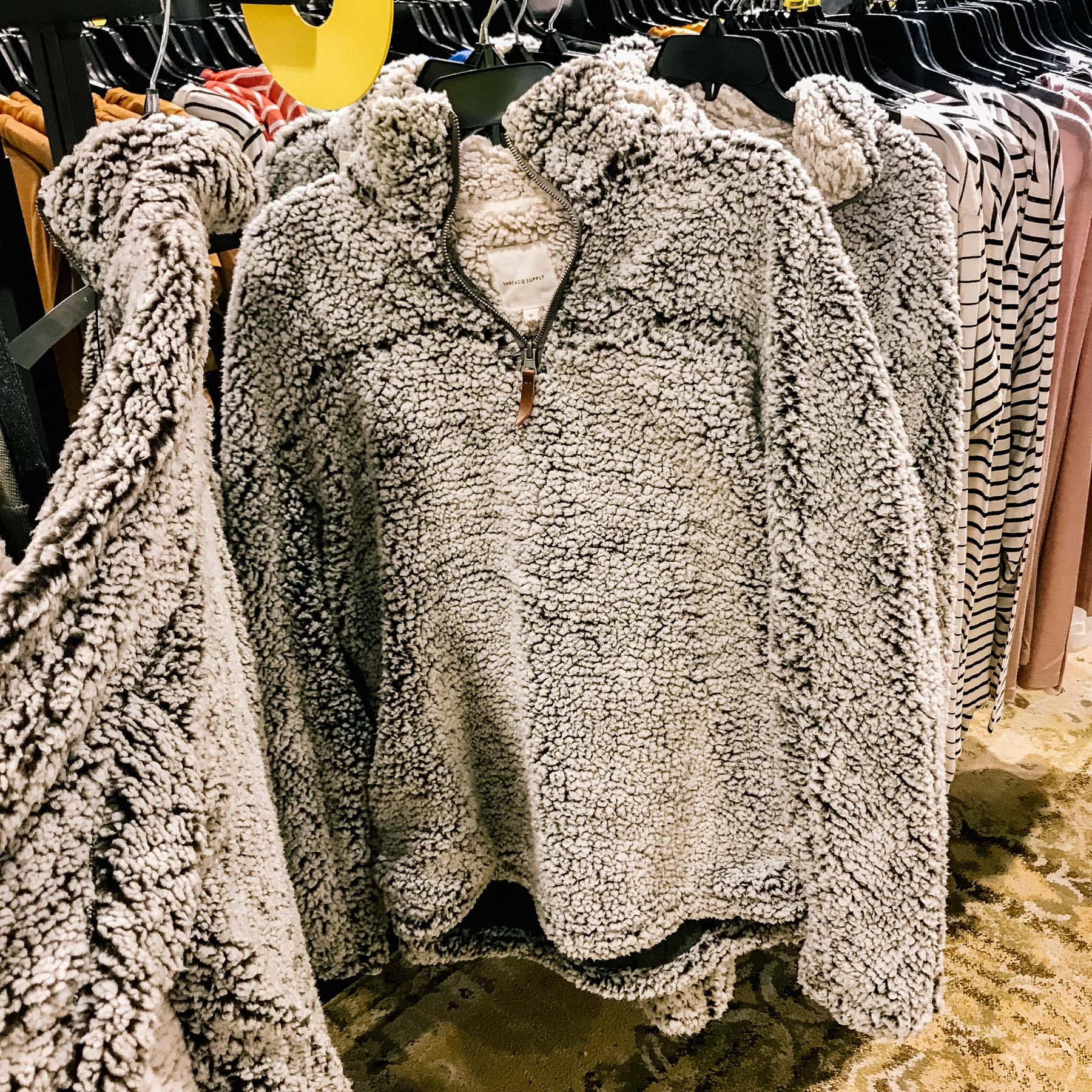 nordstrom sherpa pullover