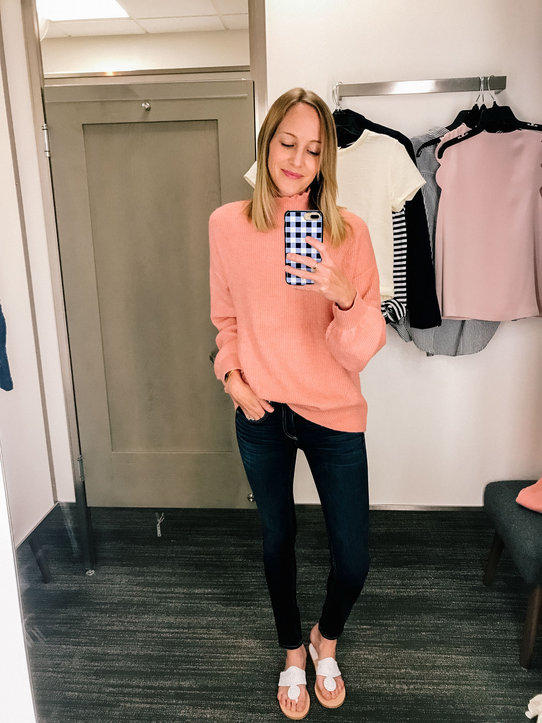 frame step hem, nordstrom anniversary sale outfit, life with aco