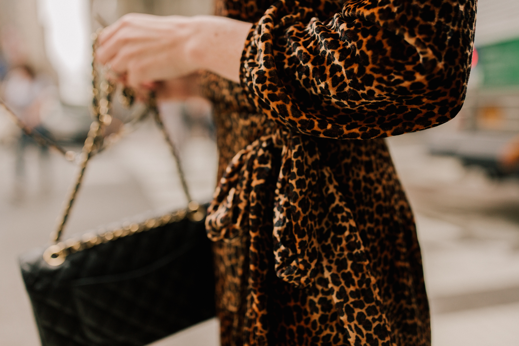 Velvet Leopard Wrap Dress J.Crew Kelly in the City