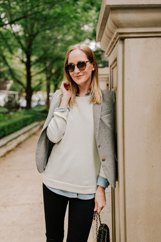 Chambray Shirt: Button down, Soft, Perfect Layering Piece