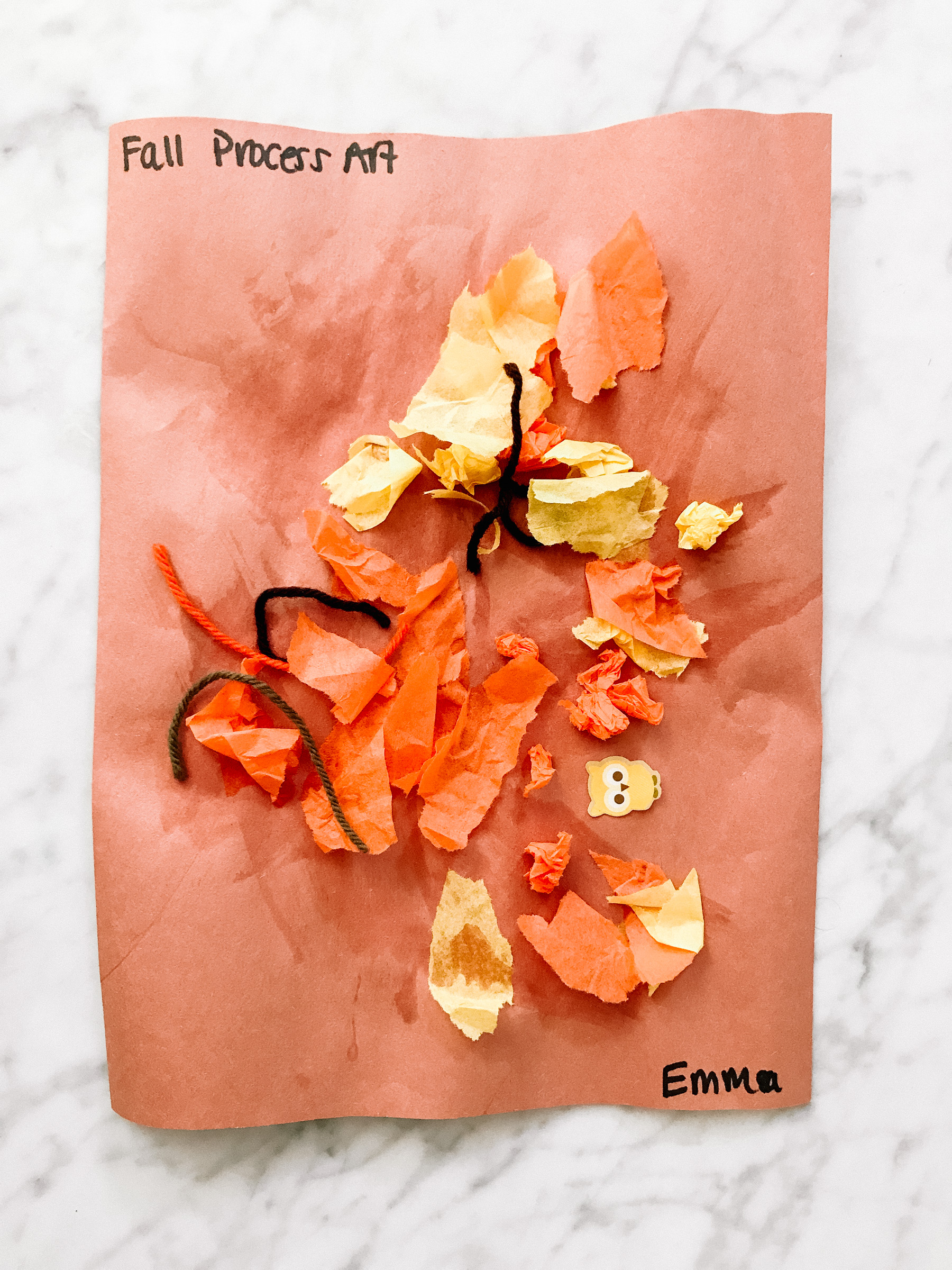 fall art - emma