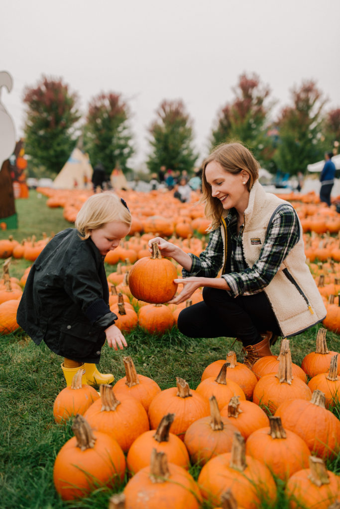 Pumpkin Picking Road Trip Didier Farms in Lincolnshire Kelly in the