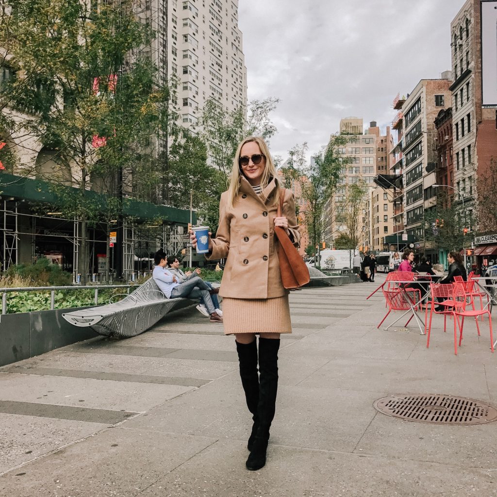 The $38 Camel Peacoat You Need This Fall | Kelly in the City