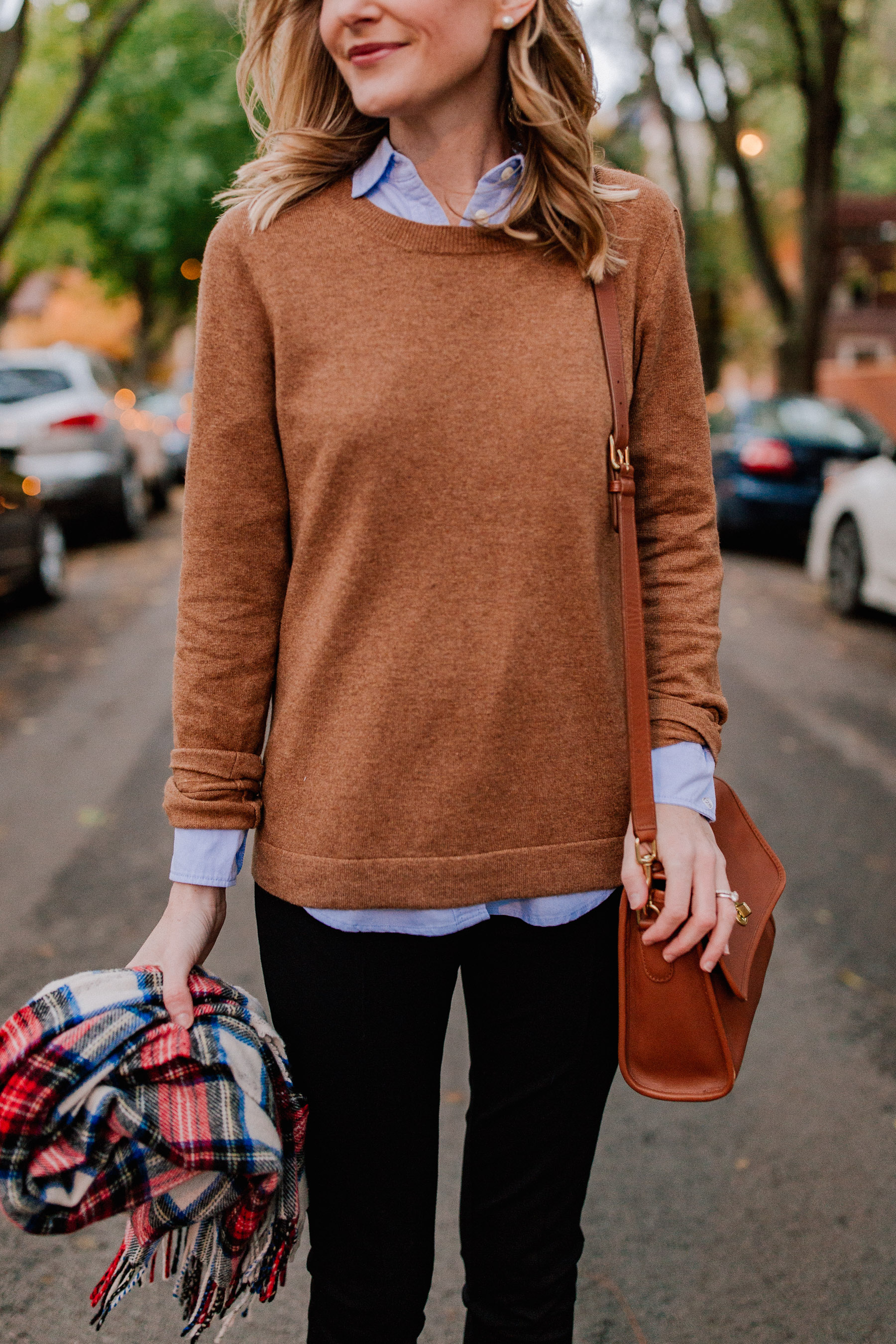 Camel shop colored sweater