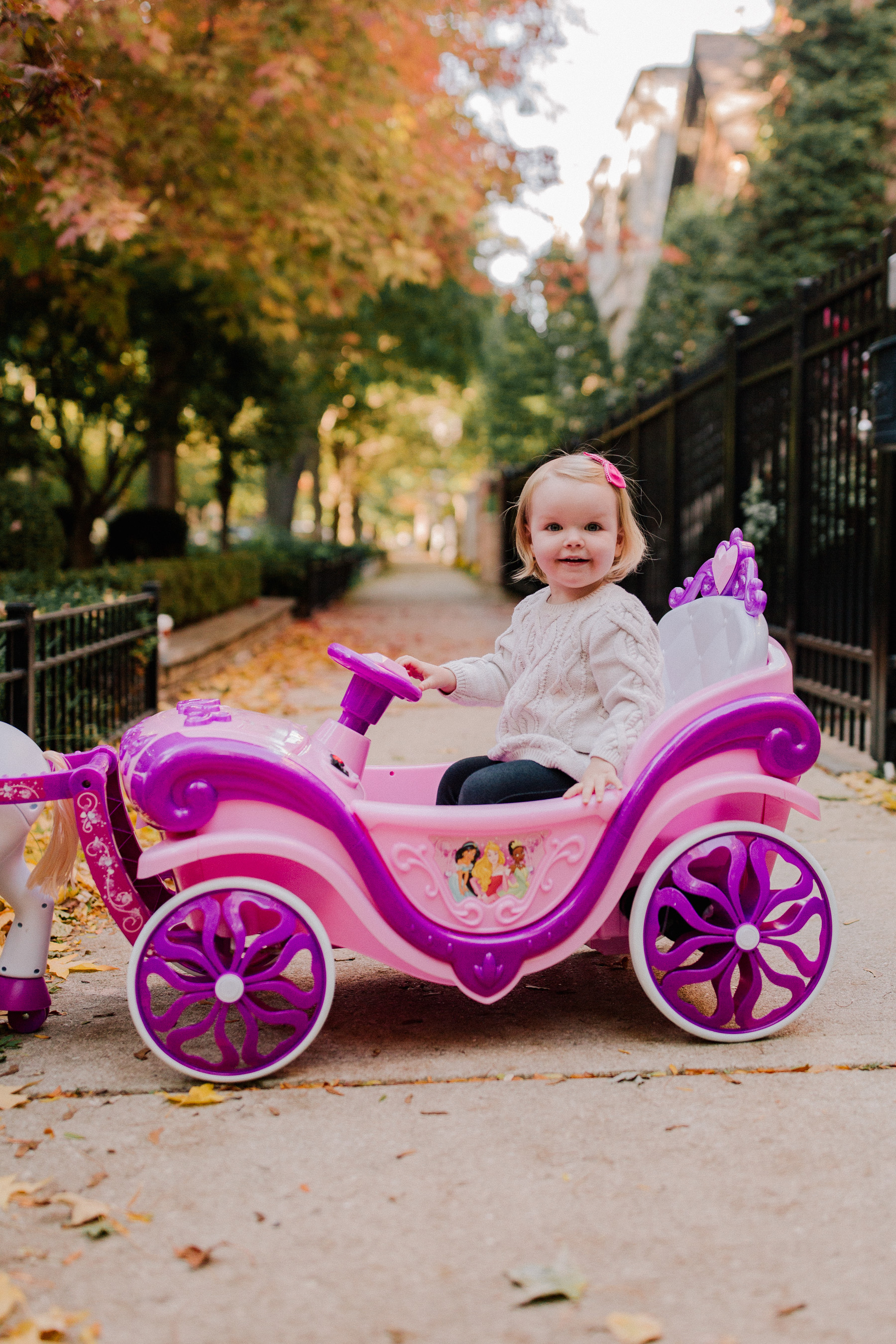 huffy disney princess royal horse and carriage