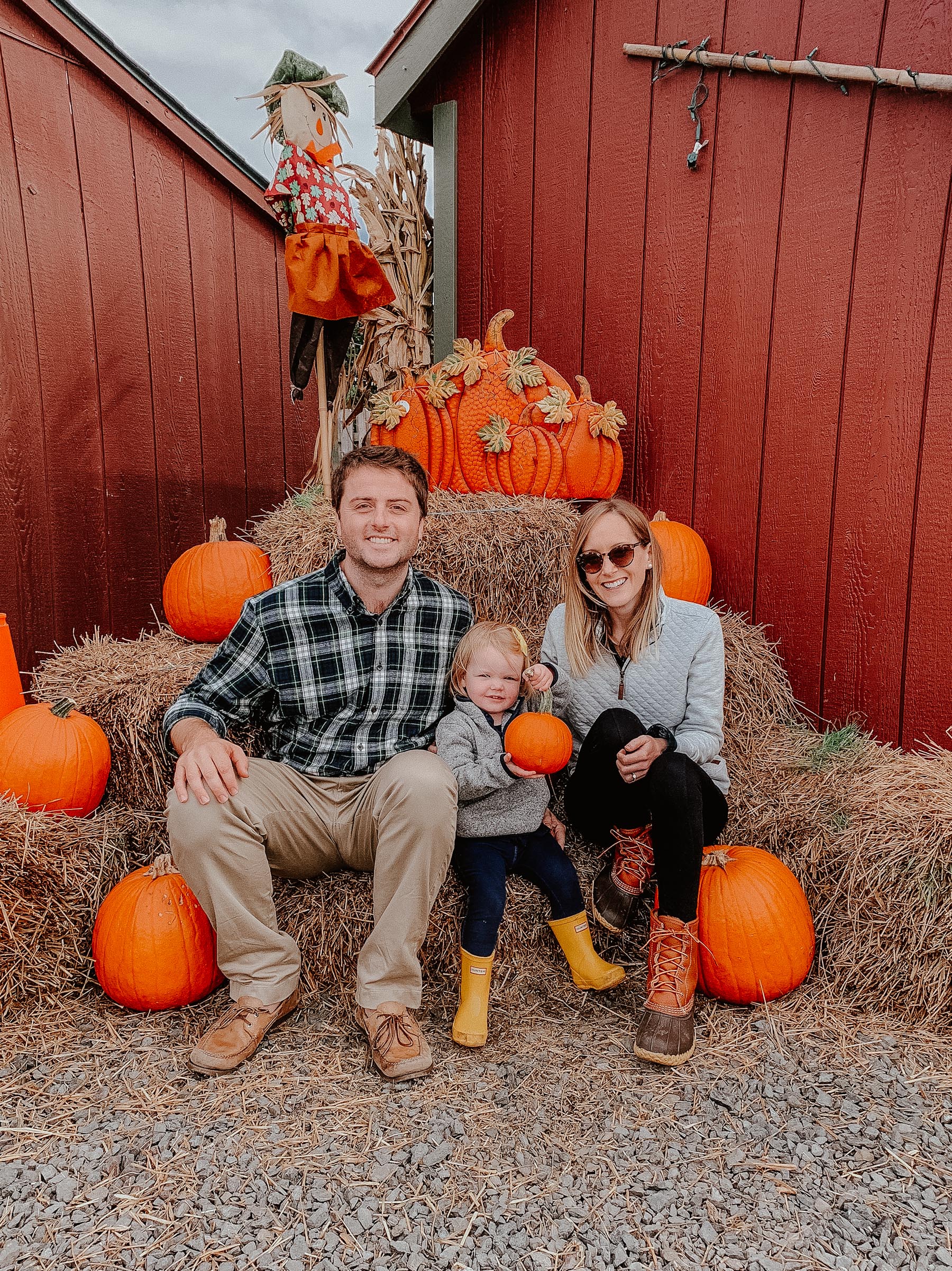 Larkin Family in Shady Brook Farm