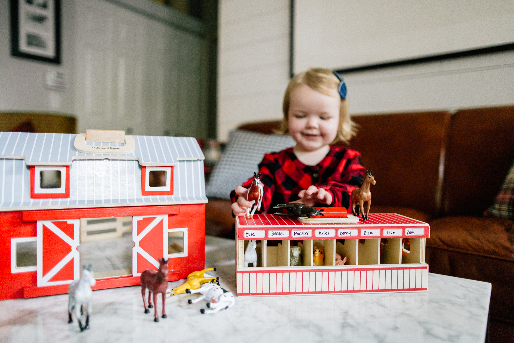 Barn and stables