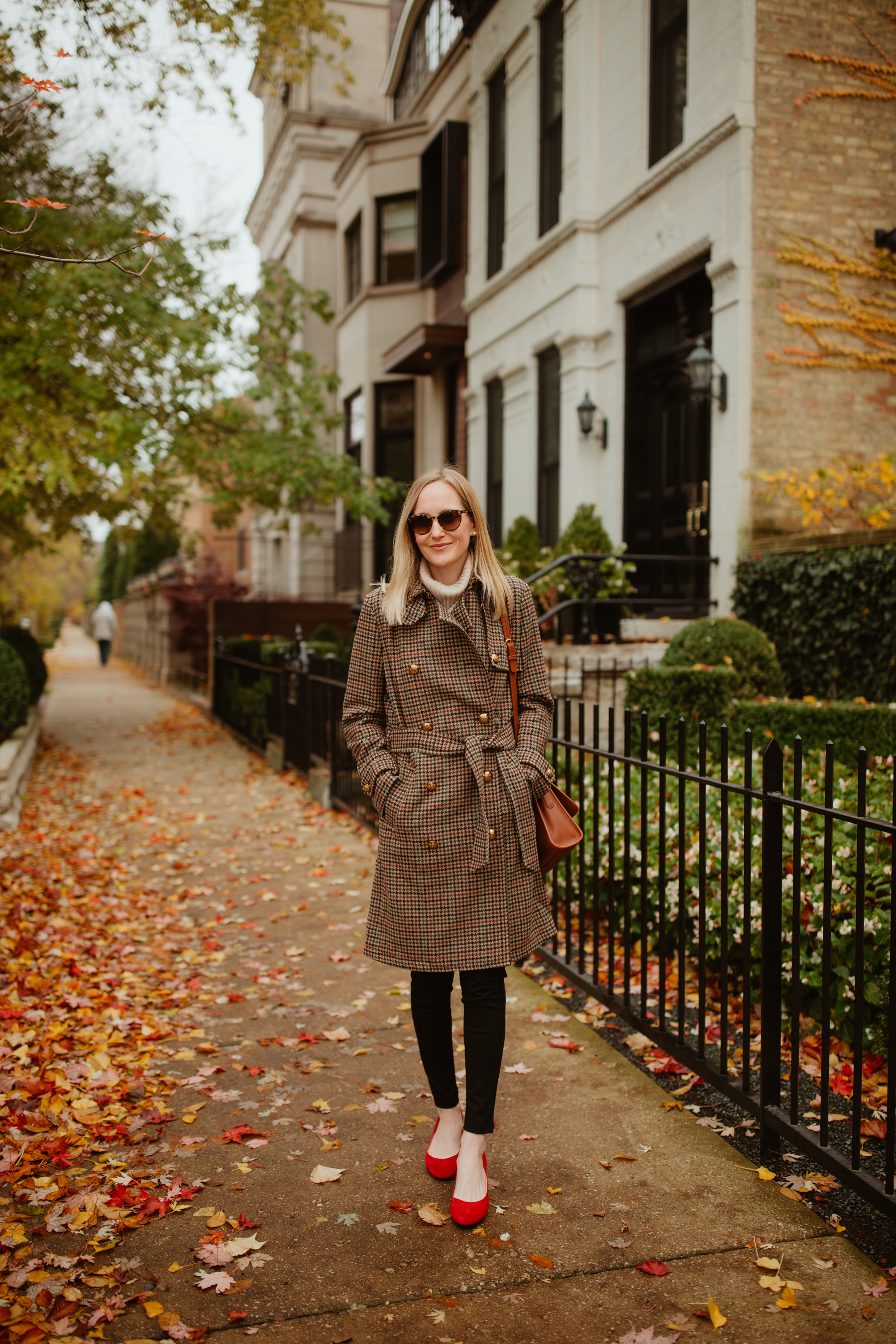 Wooly Trench Coat - Brown