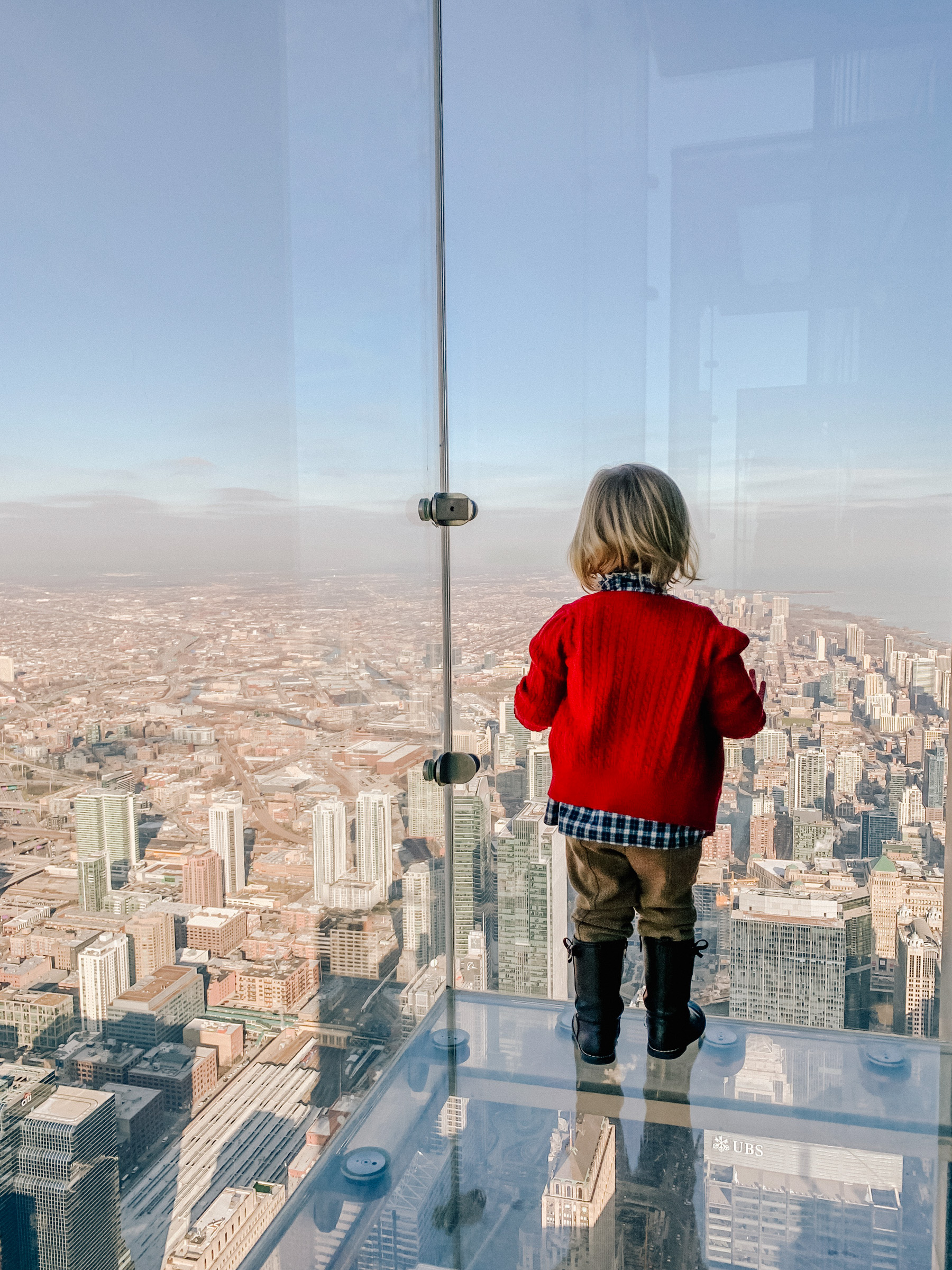 Emma - Meeting Santa on the Willis Tower Skydeck