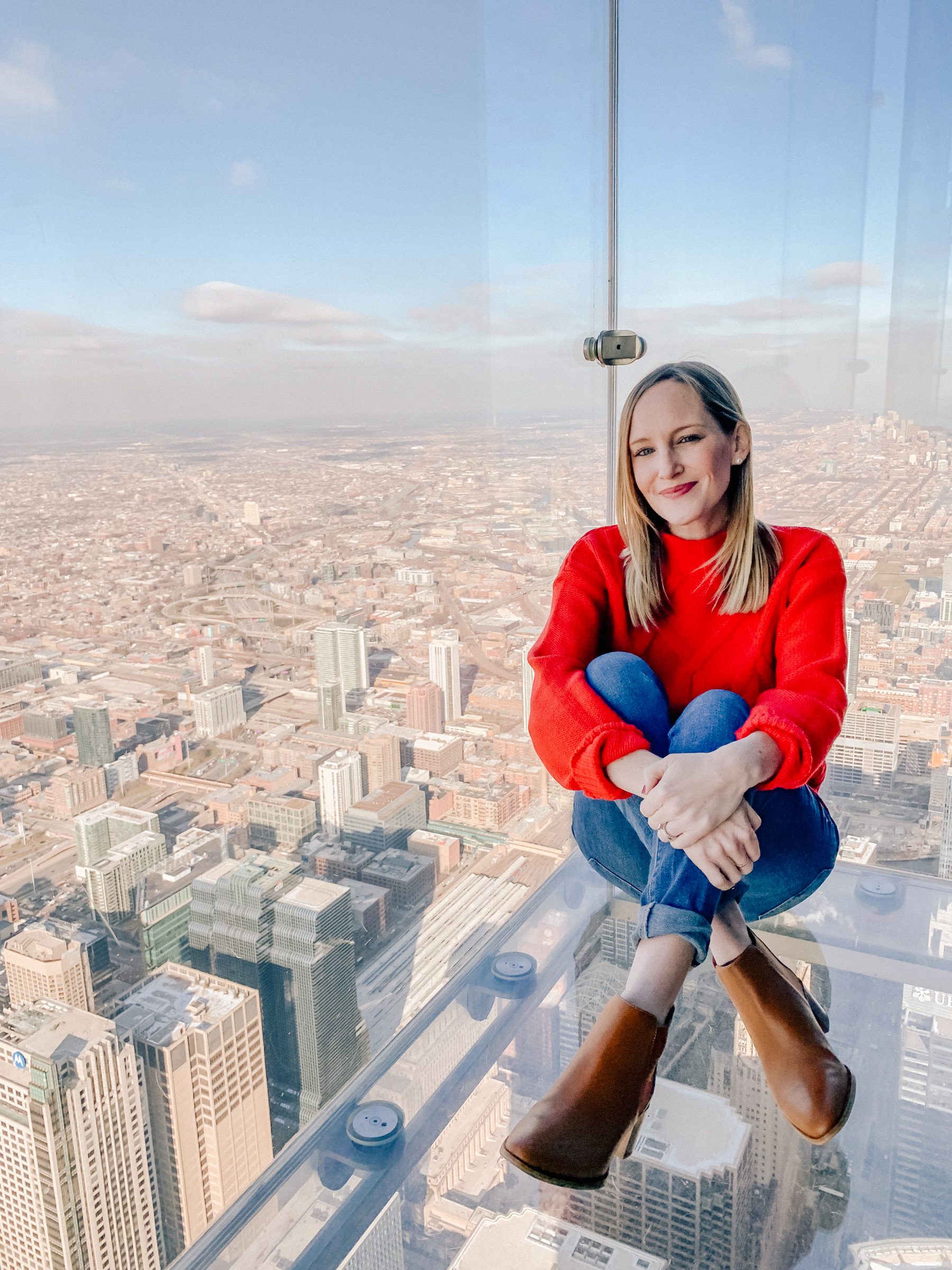 Kelly in the City - Willis Tower Skydeck