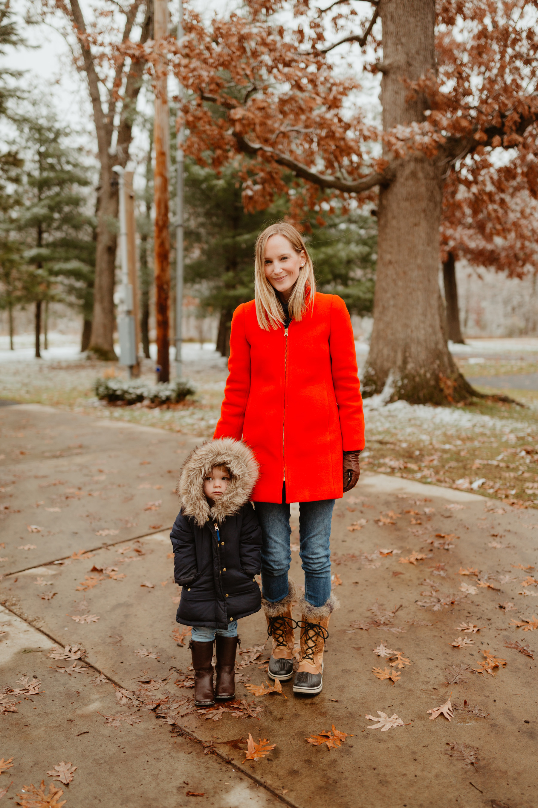 J.Crew Lodge Coat Sorel Tofino II Boot Review