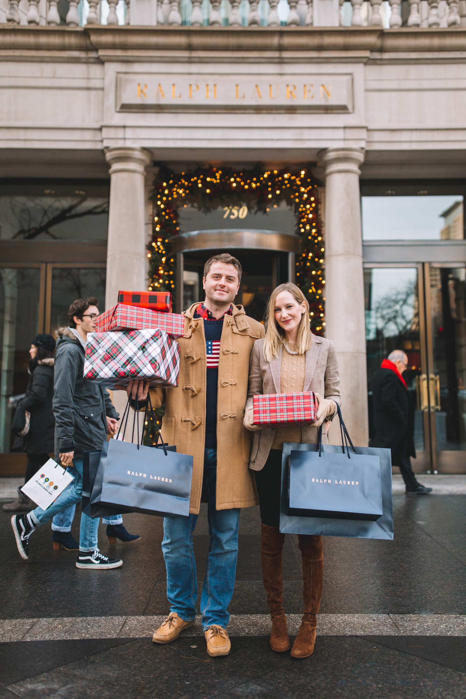 A Christmassy Outing Downtown