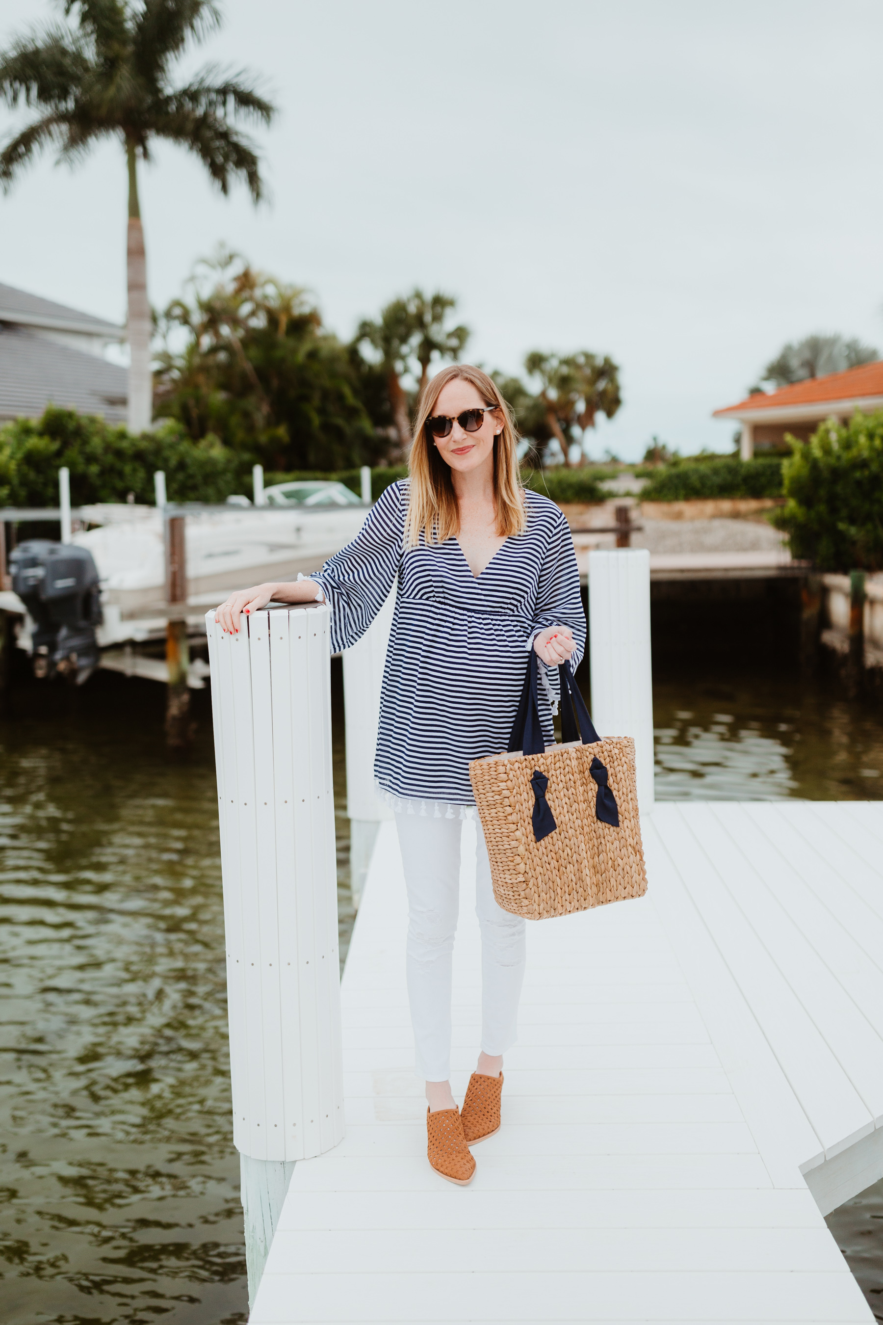 Florida Tote Bag Florida Beach Bag Preppy Clothes Trendy Tote Bags