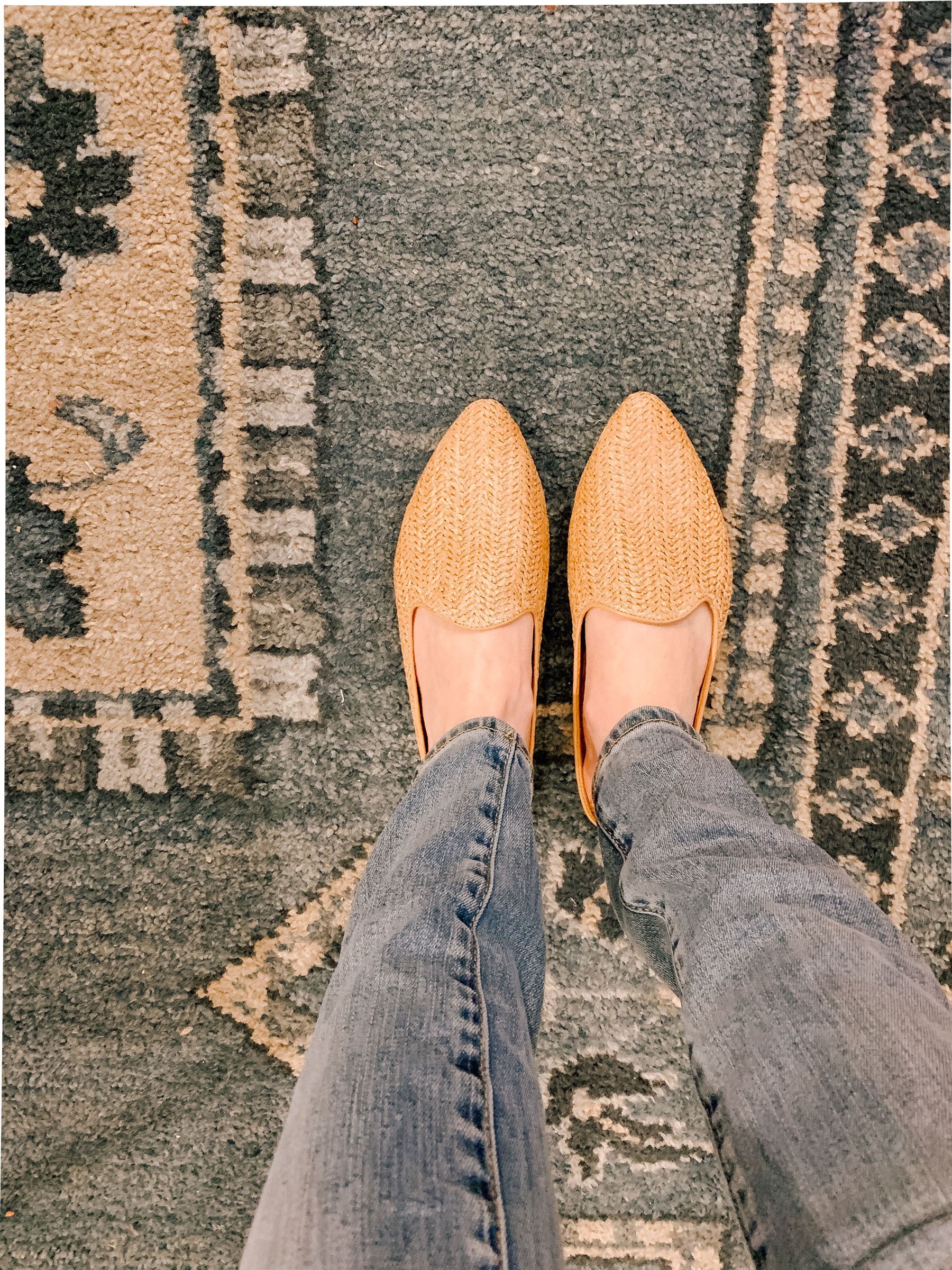 Woven Mules 