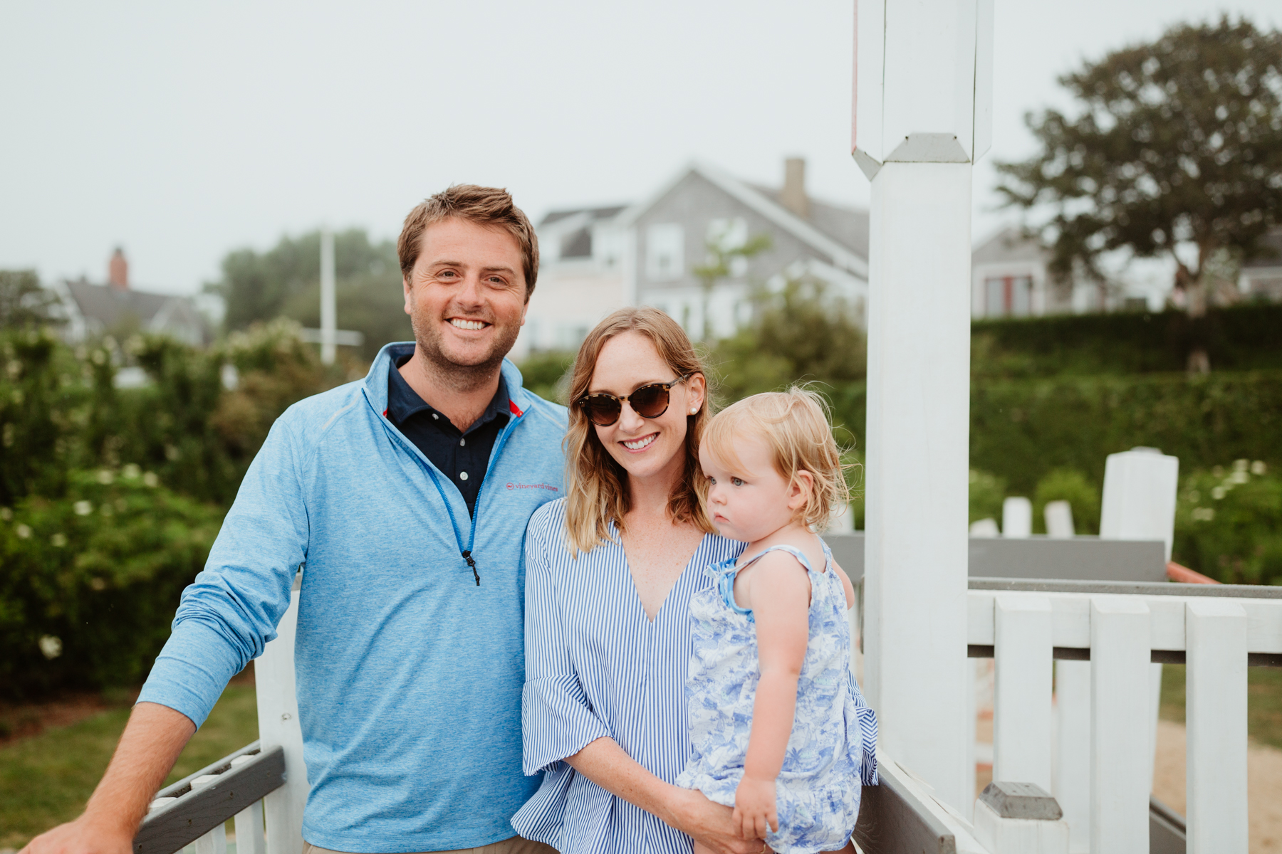 Striped Swing Top & Larkin Family