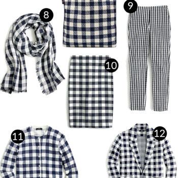 New J.Crew Arrivals in Gingham