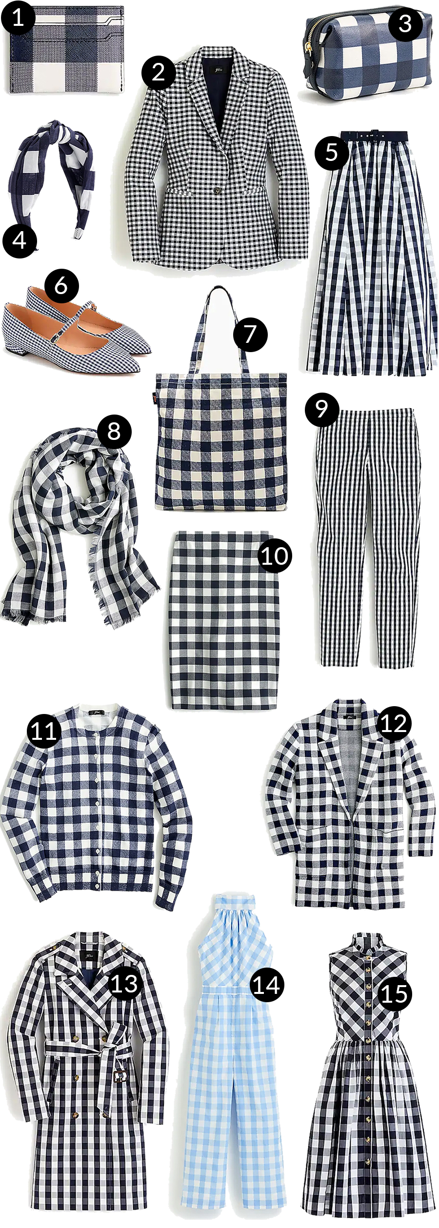 New J.Crew Arrivals in Gingham