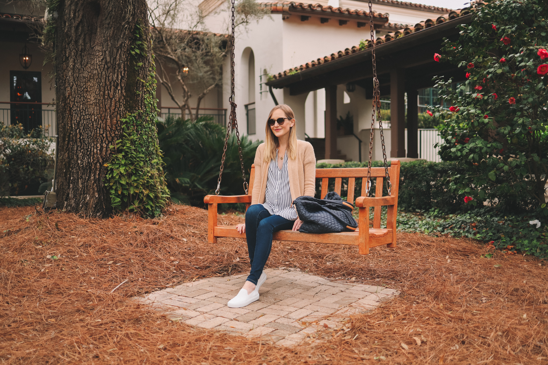 rothys white slip ons