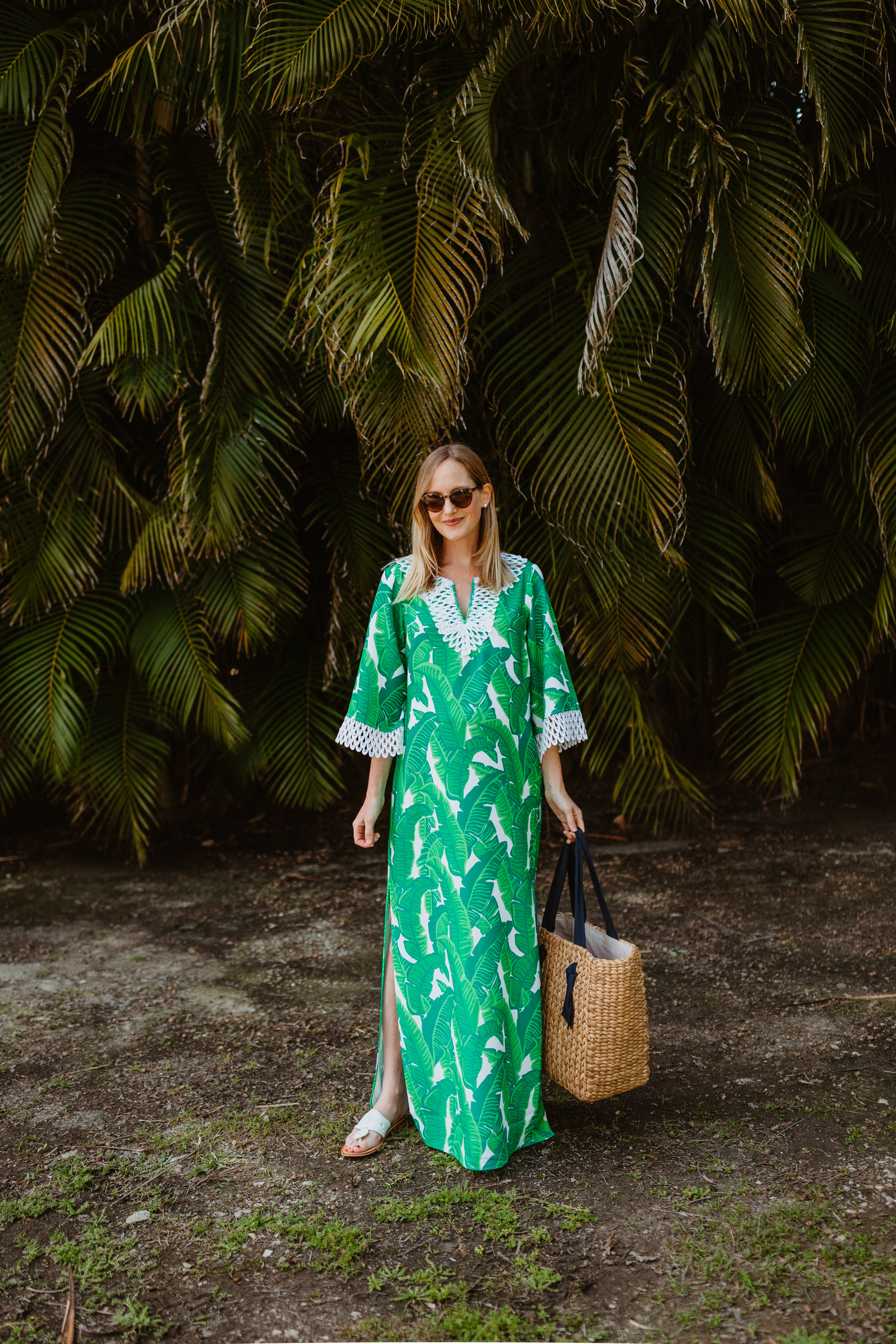 Banana Leaf Palm Dress