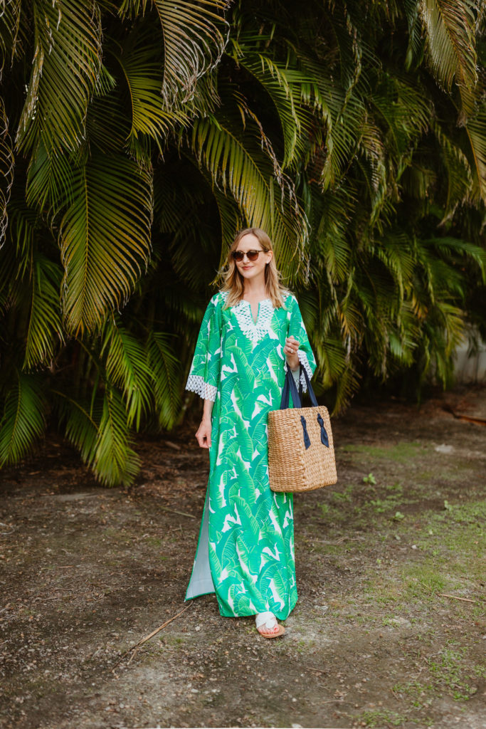 Banana Leaf Palm Dress & Sail to Sable Palm Print Collection