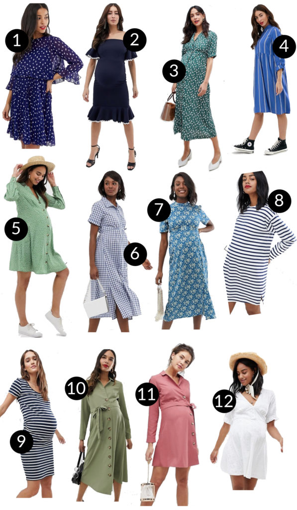 Cute + Affordable Maternity Dresses