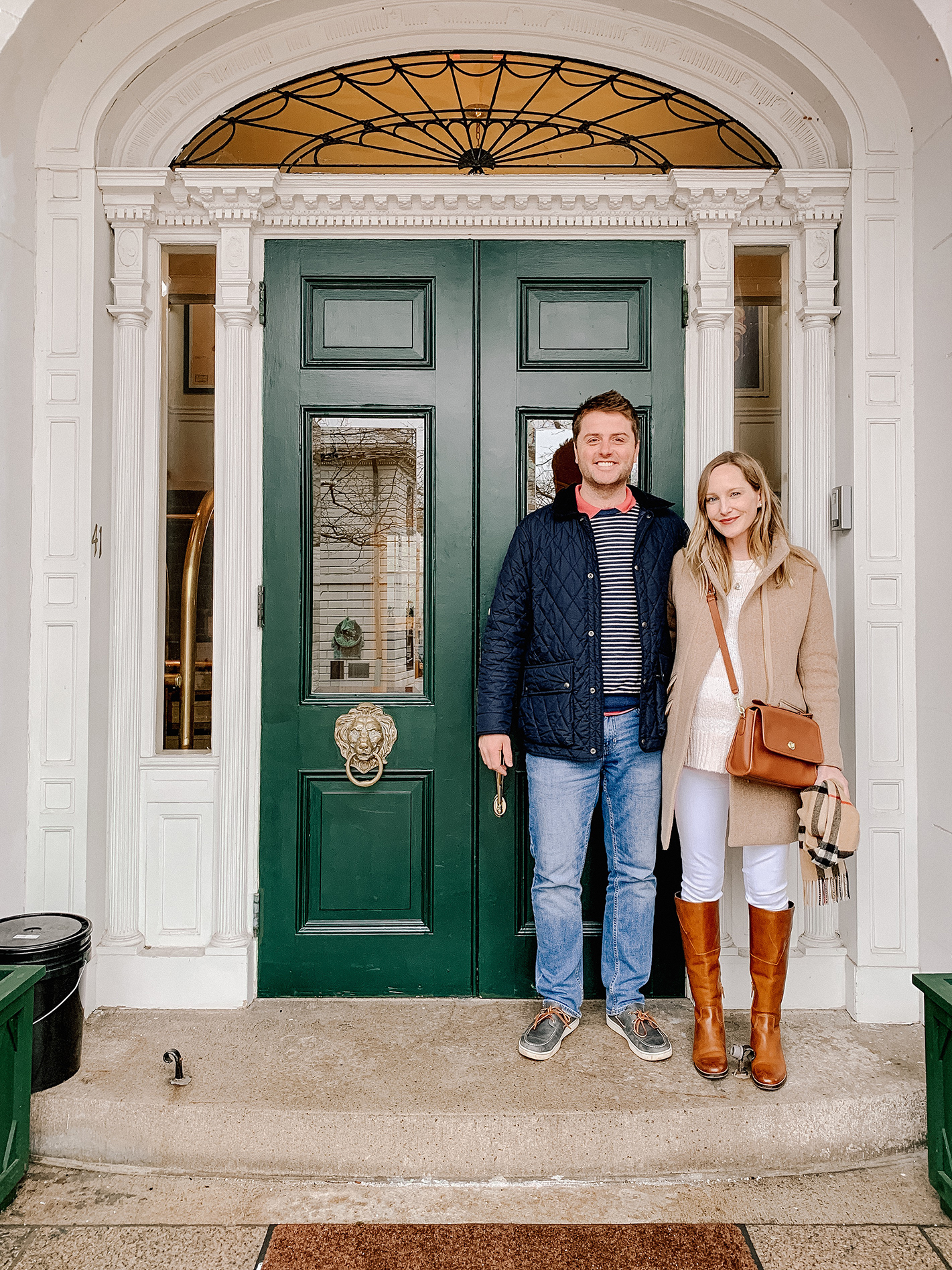 Kelly and Mitch at The Black Dog Store