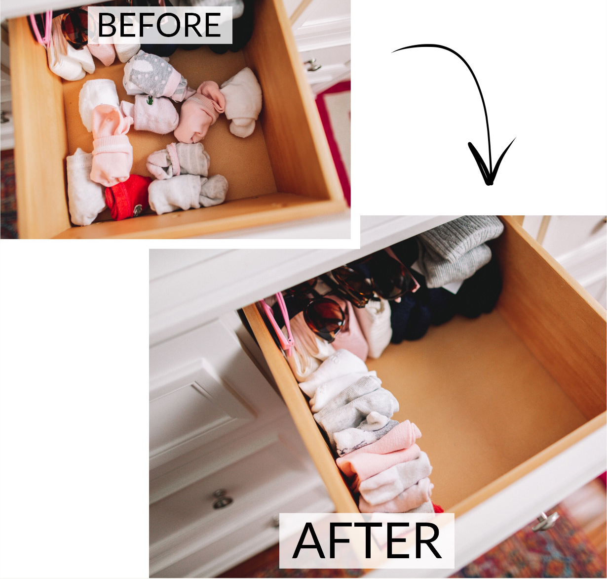 How to KonMari Kids' Room - Before and After